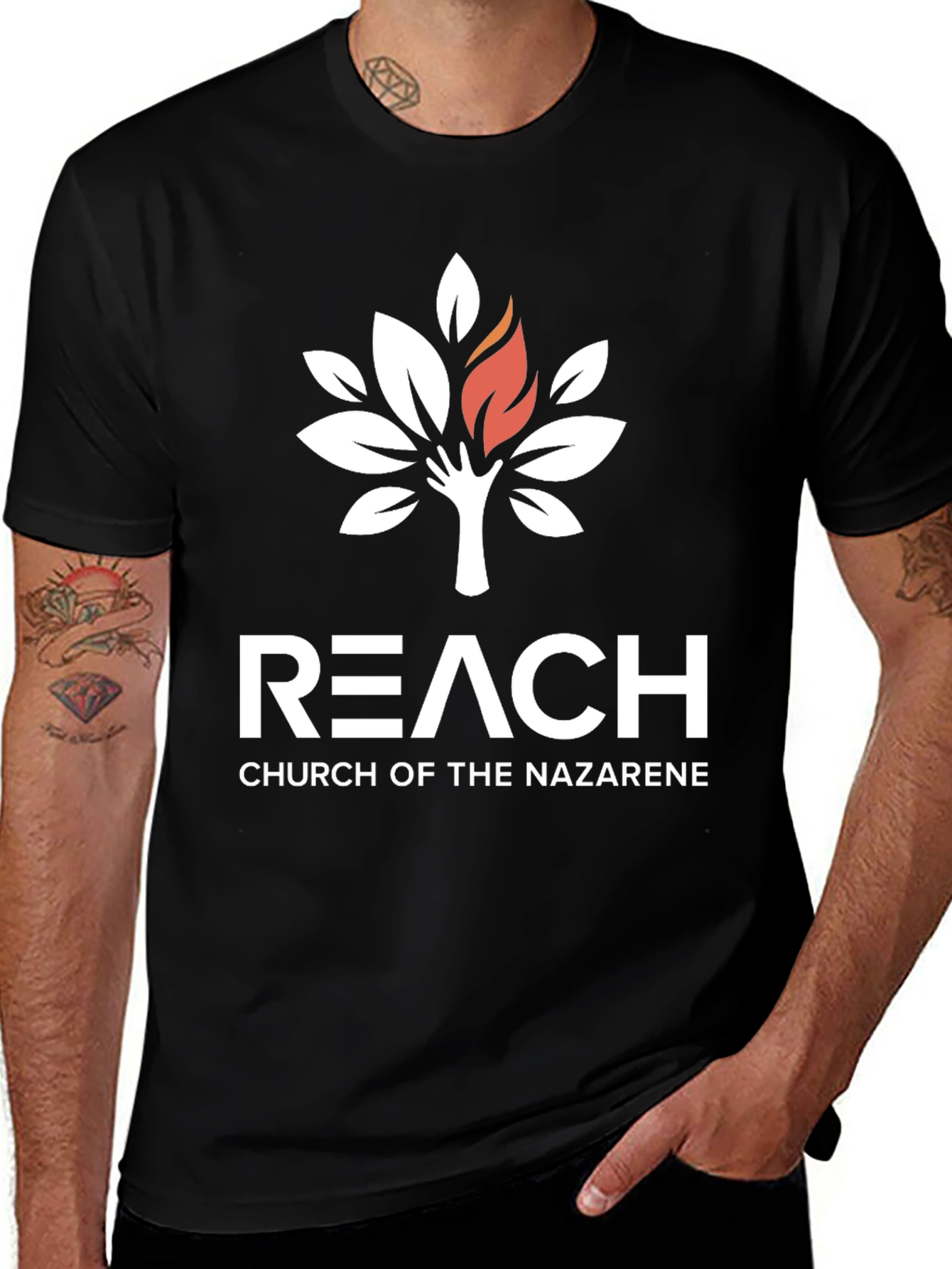 Reach Church of the Nazarene Black T-Shirt