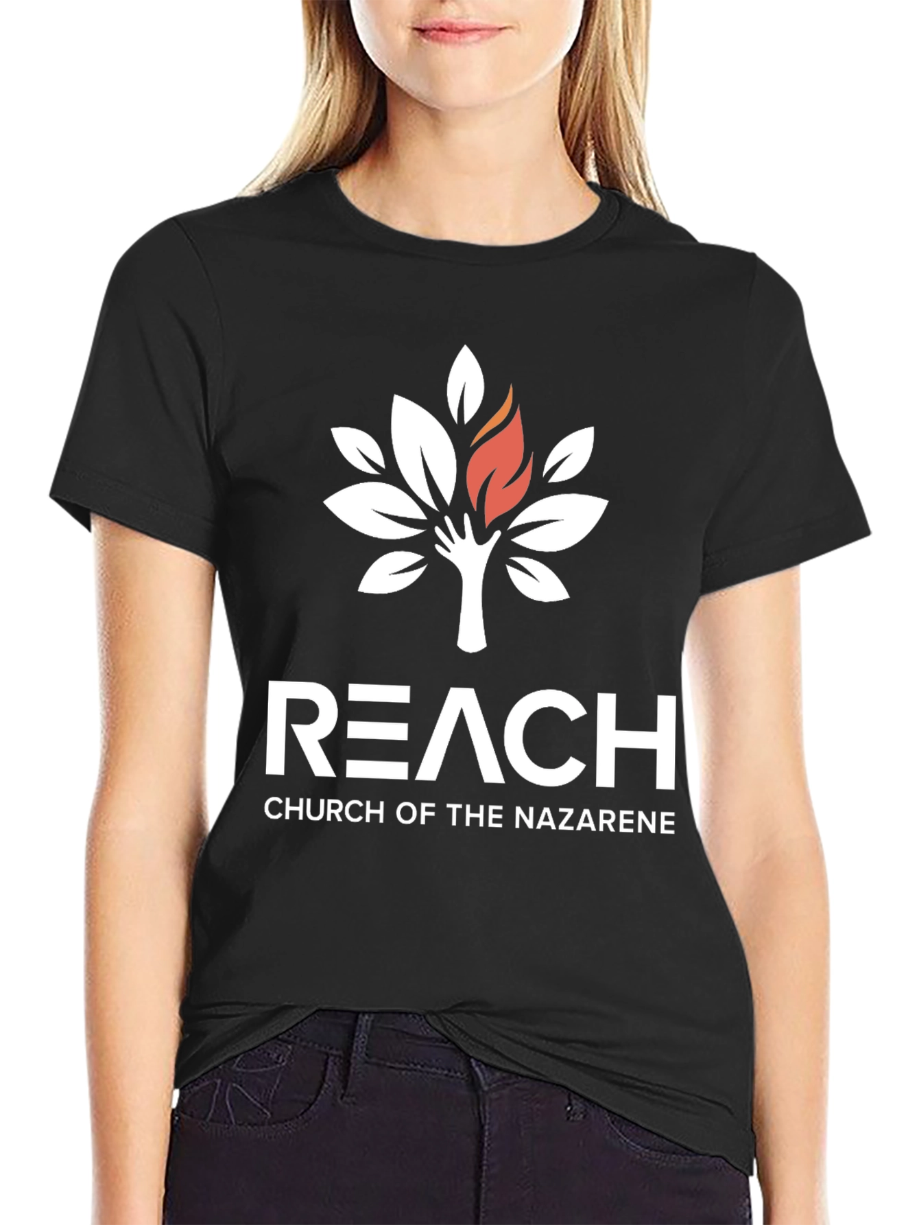 Reach Church of the Nazarene Black T-Shirt