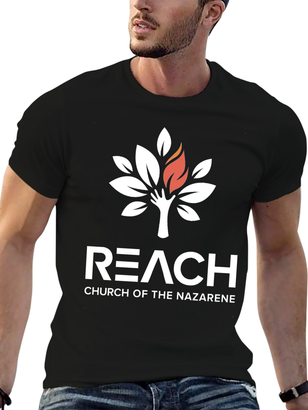 Reach Church of the Nazarene Black T-Shirt