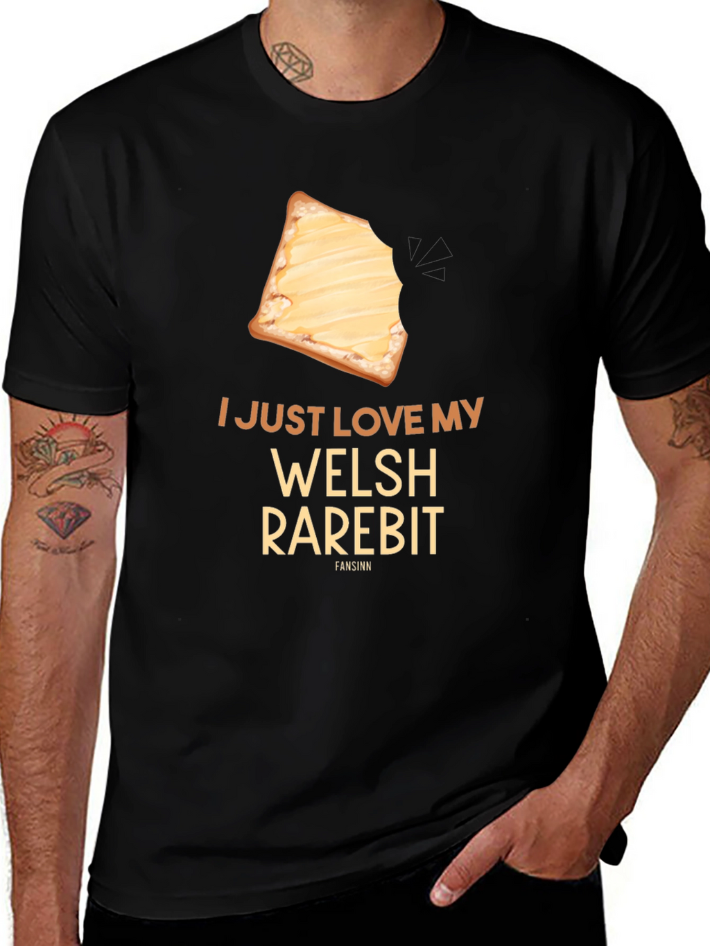 Welsh Rarebit T-Shirt - Foodie Tee