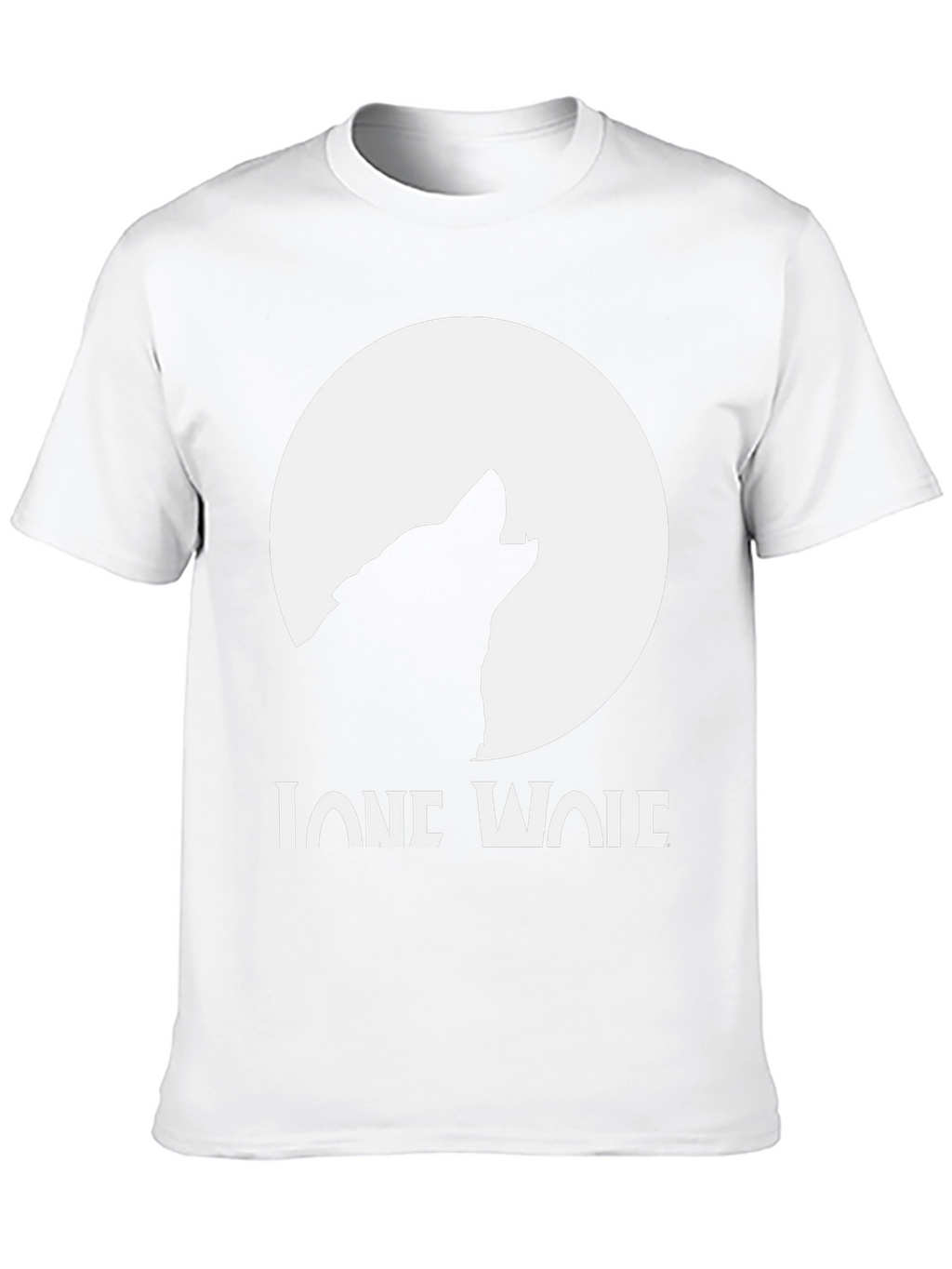 Lone Wolf Graphic T-Shirt - Black