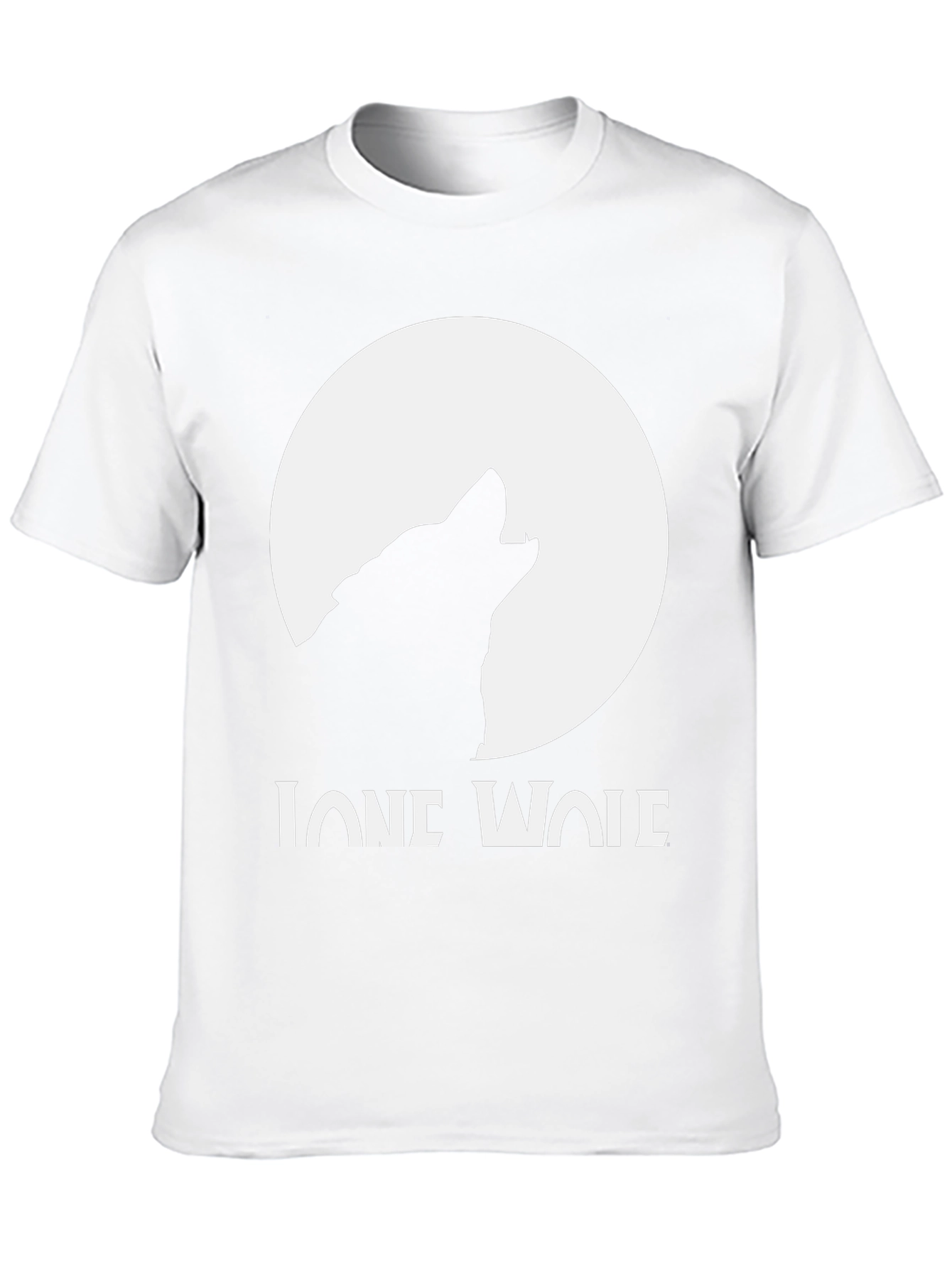 Lone Wolf Graphic T-Shirt - Black