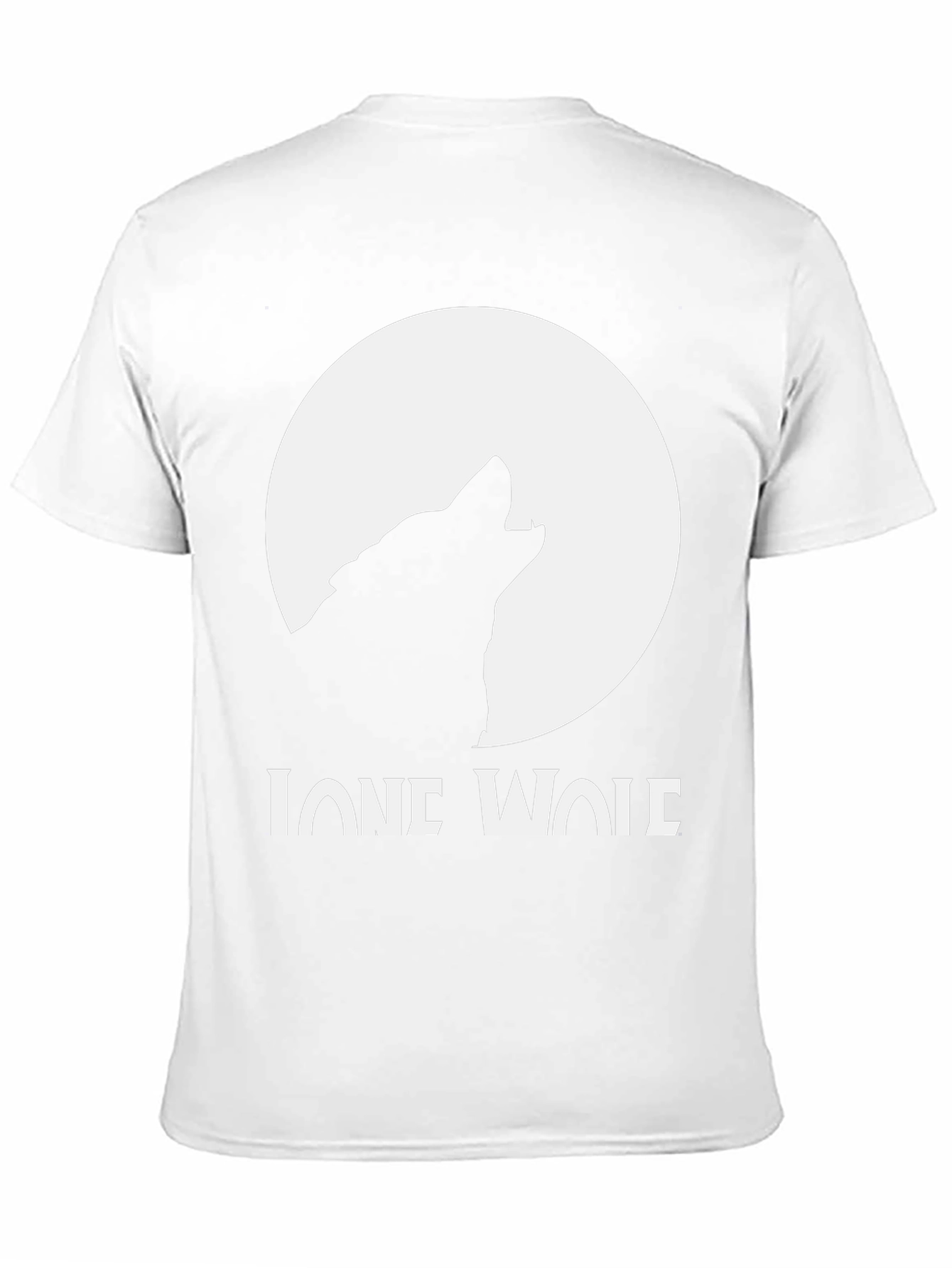 Lone Wolf Graphic T-Shirt - Black