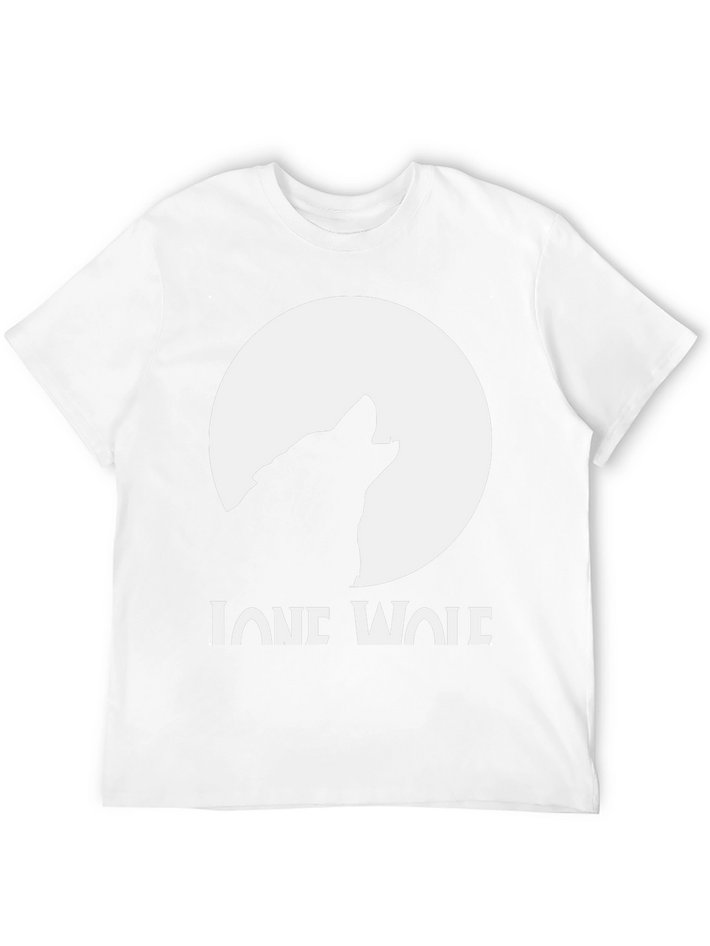 Lone Wolf Graphic T-Shirt - Black