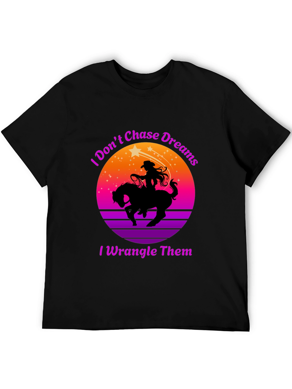 Cowgirl I Wrangle Dreams Graphic Tee