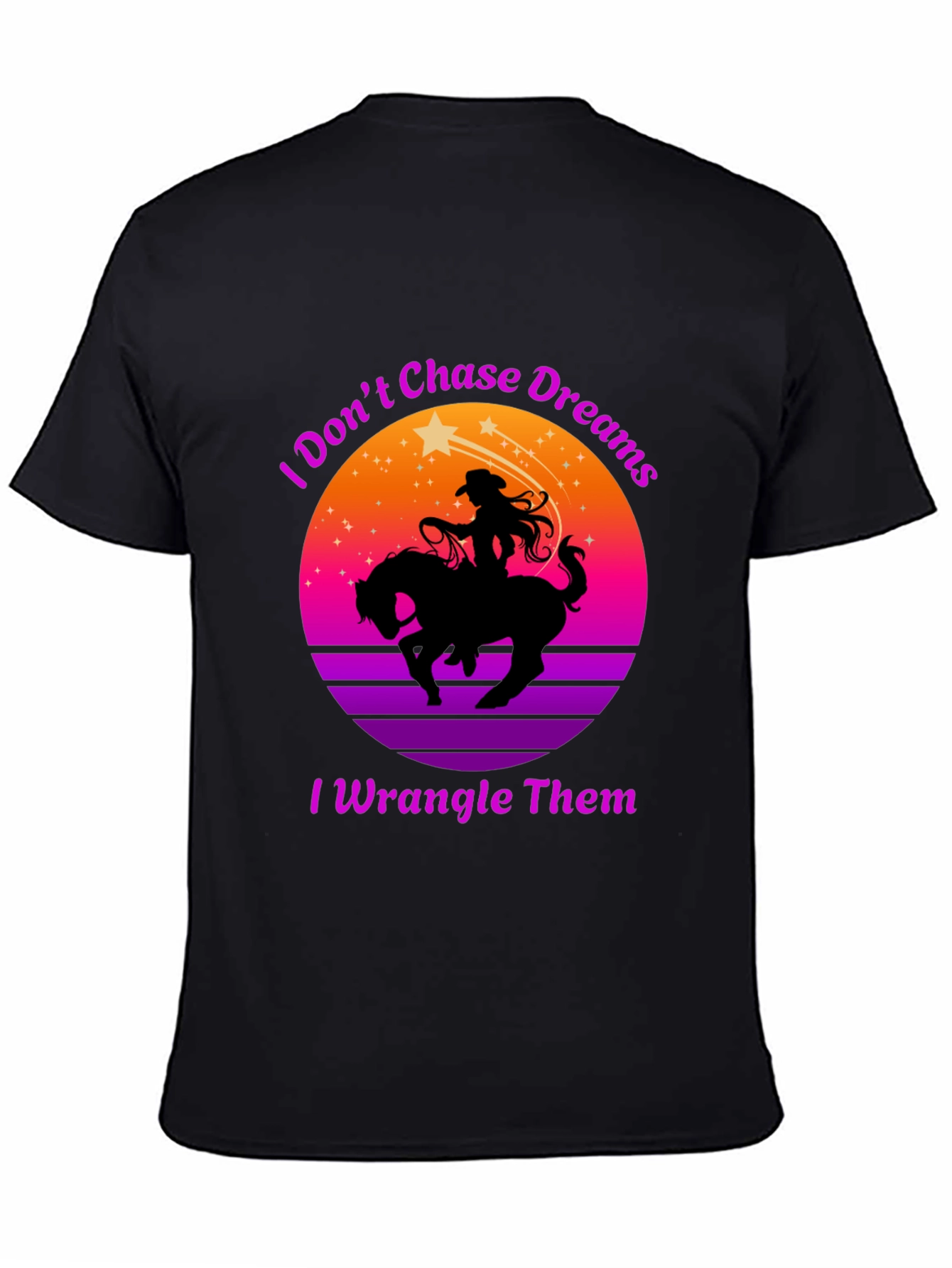 Cowgirl I Wrangle Dreams Graphic Tee