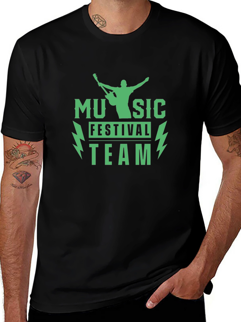 Music Festival Team T-Shirt