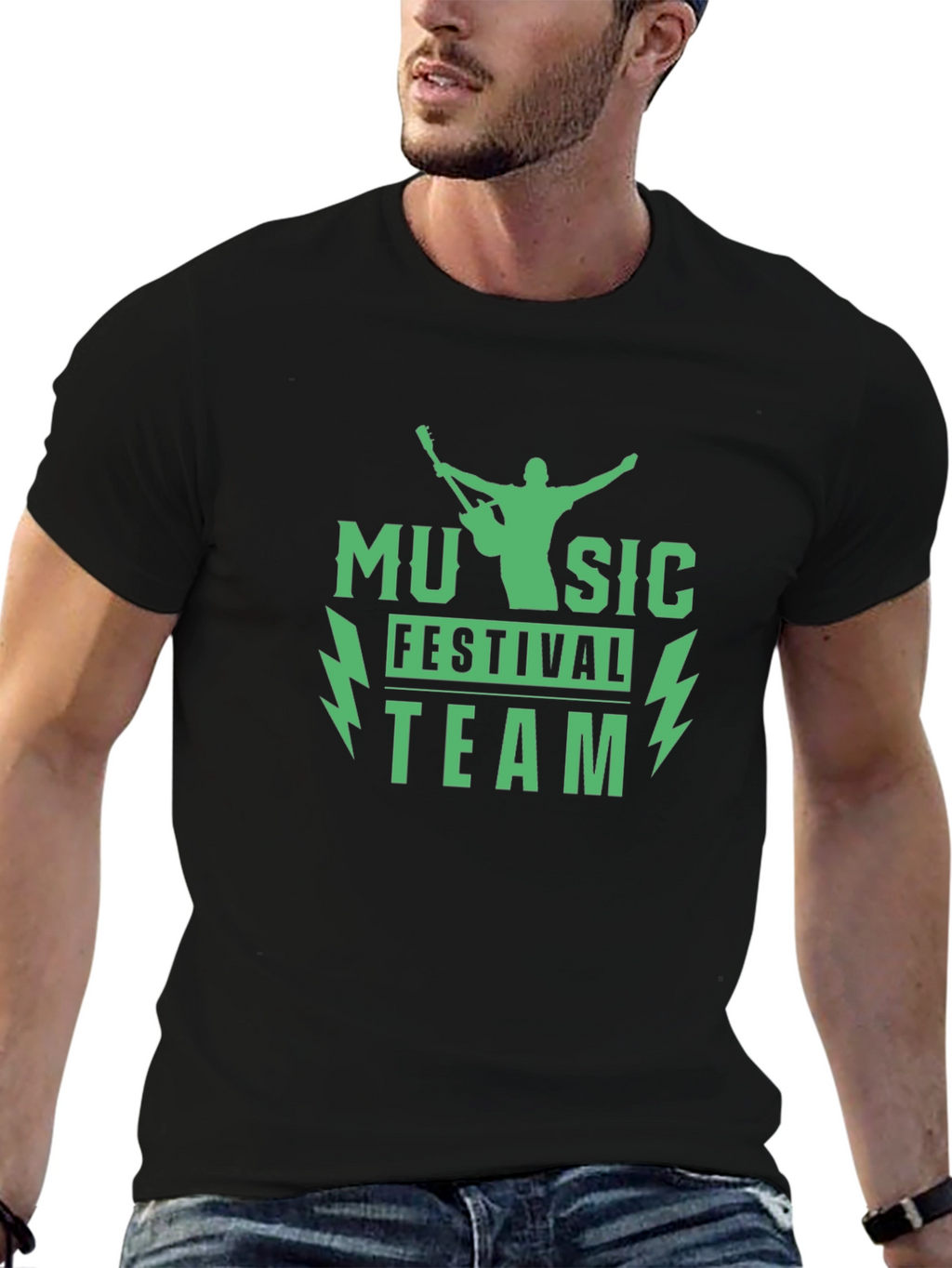 Music Festival Team T-Shirt