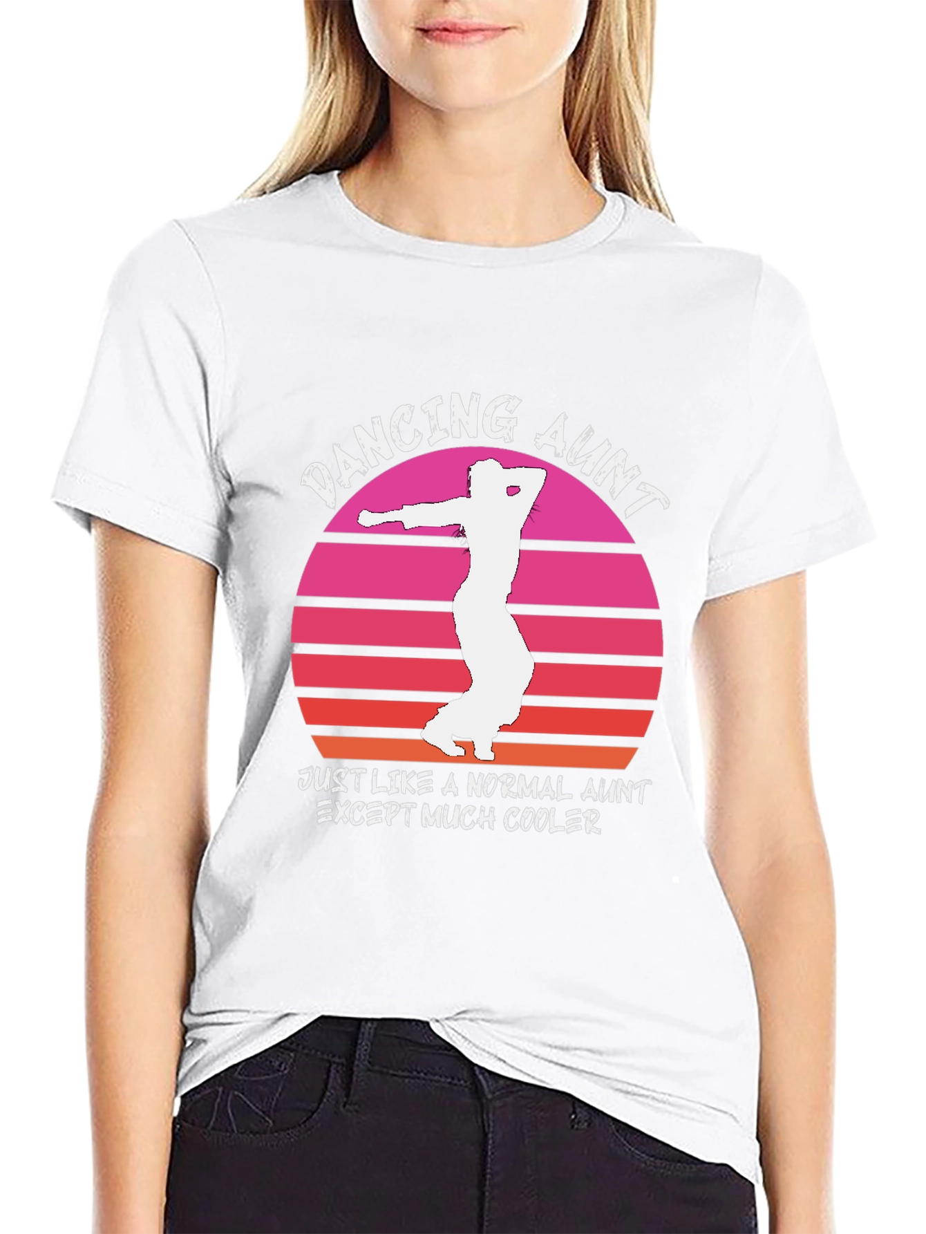 Dancing Aunt T-Shirt - Cool Aunt Gift
