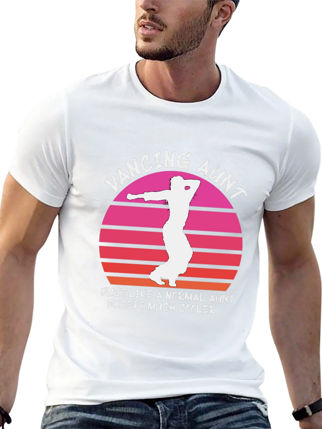 Dancing Aunt T-Shirt - Cool Aunt Gift