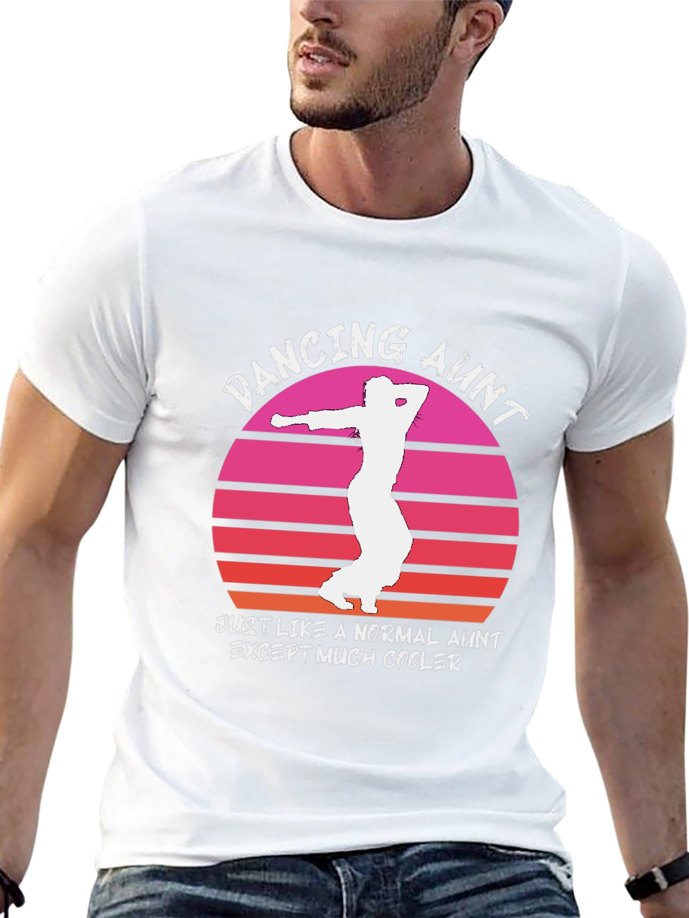 Dancing Aunt T-Shirt - Cool Aunt Gift