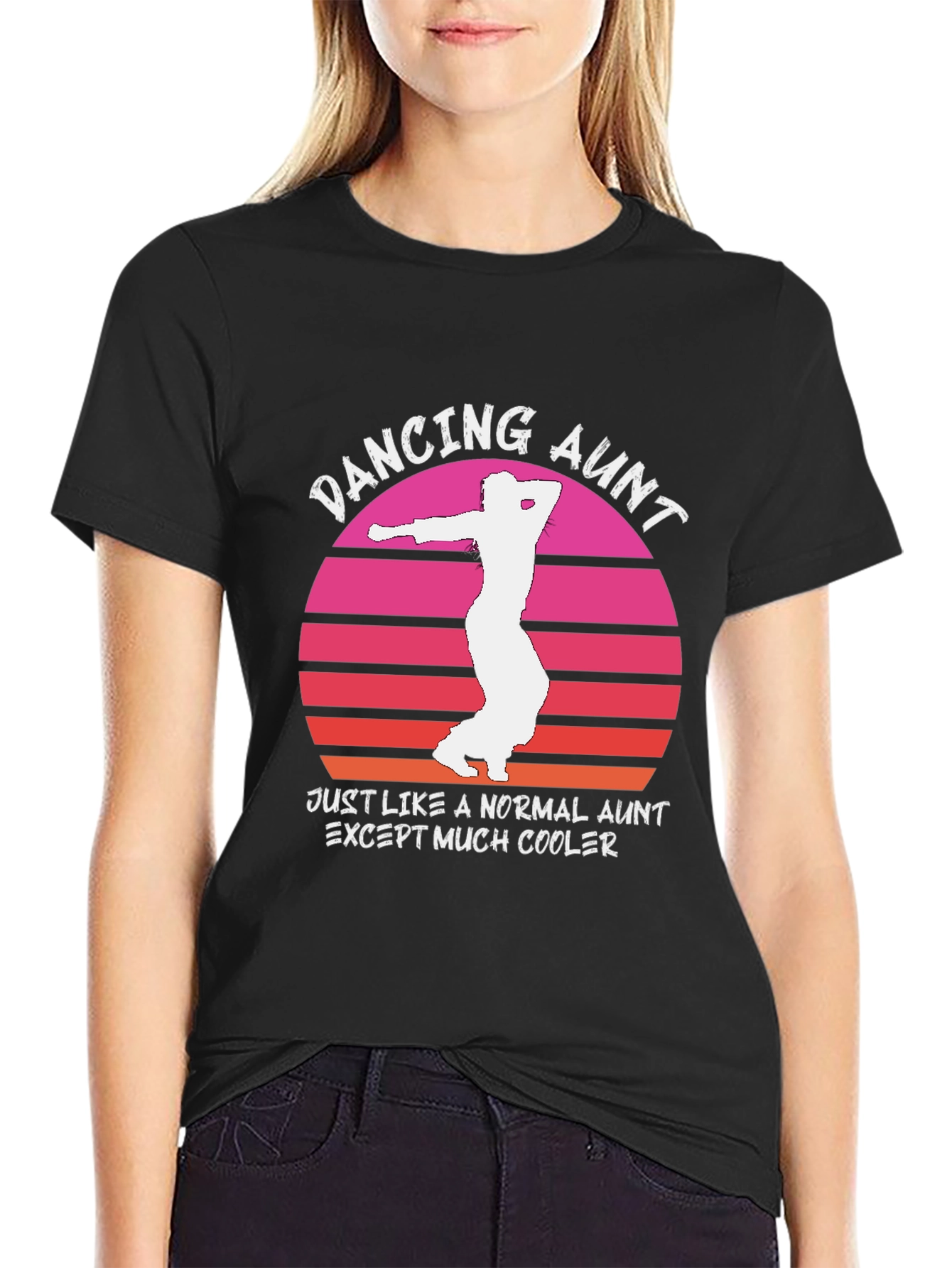 Dancing Aunt T-Shirt - Cool Aunt Gift