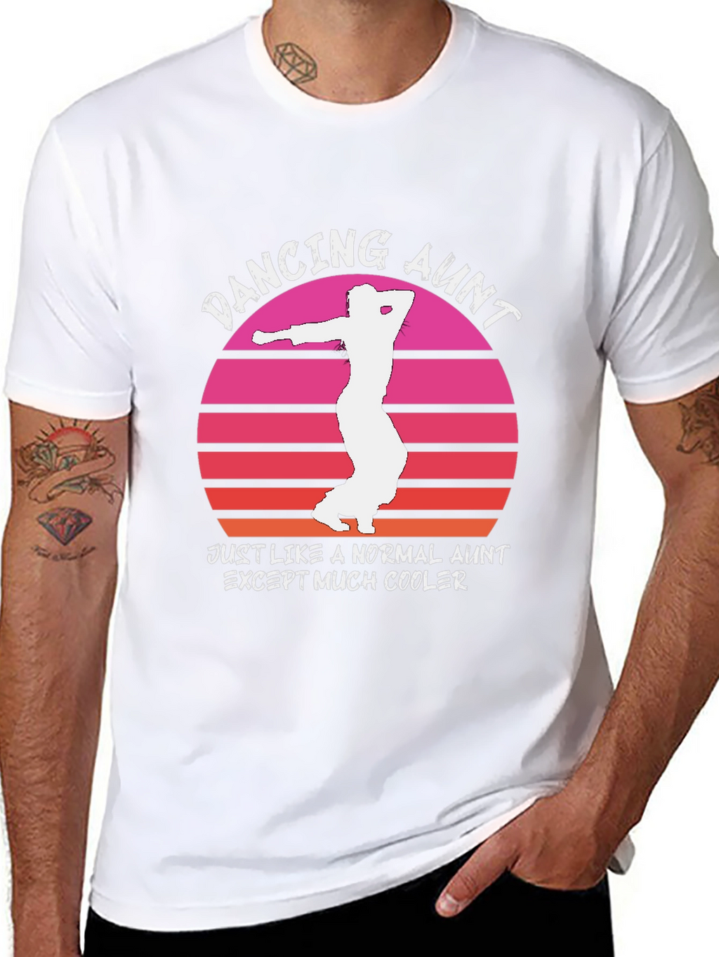 Dancing Aunt T-Shirt - Cool Aunt Gift