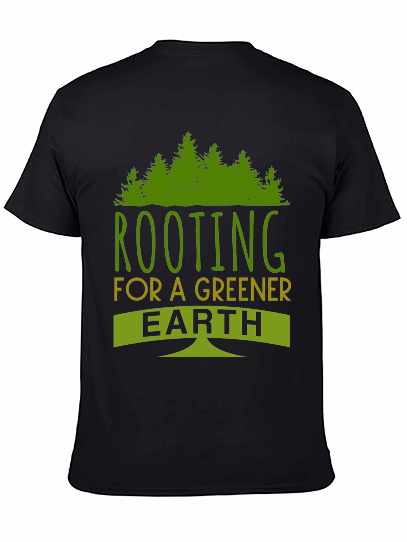 Rooting for a Greener Earth T-Shirt - Eco Friendly Tee