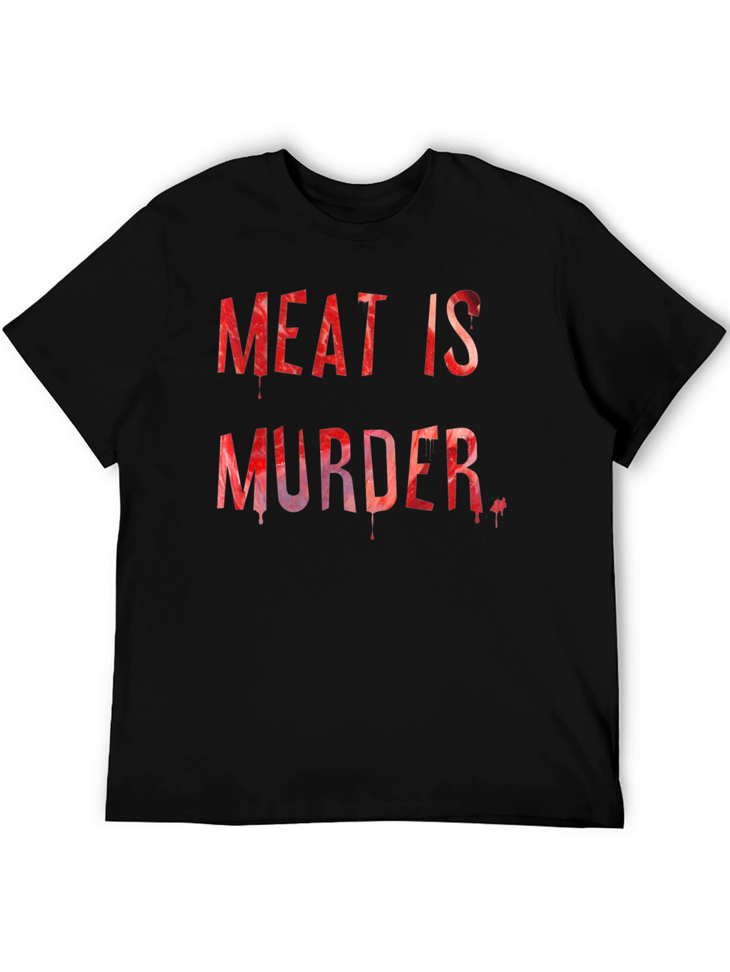 Meat is Murder T-Shirt - Vegan Protest Tee