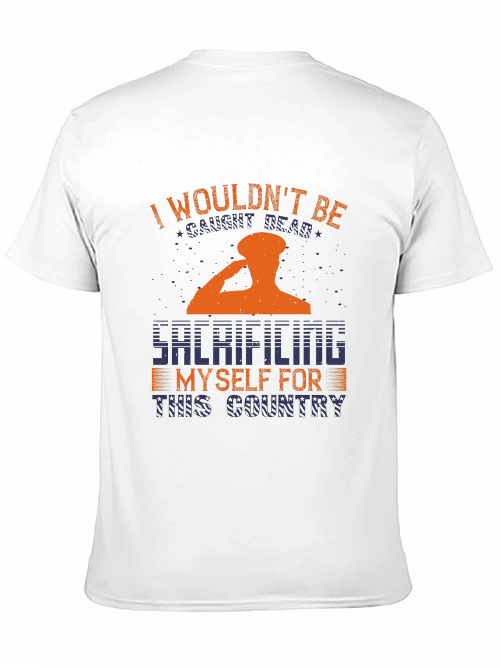 Patriotic T-Shirt Sacrifice for Country Graphic