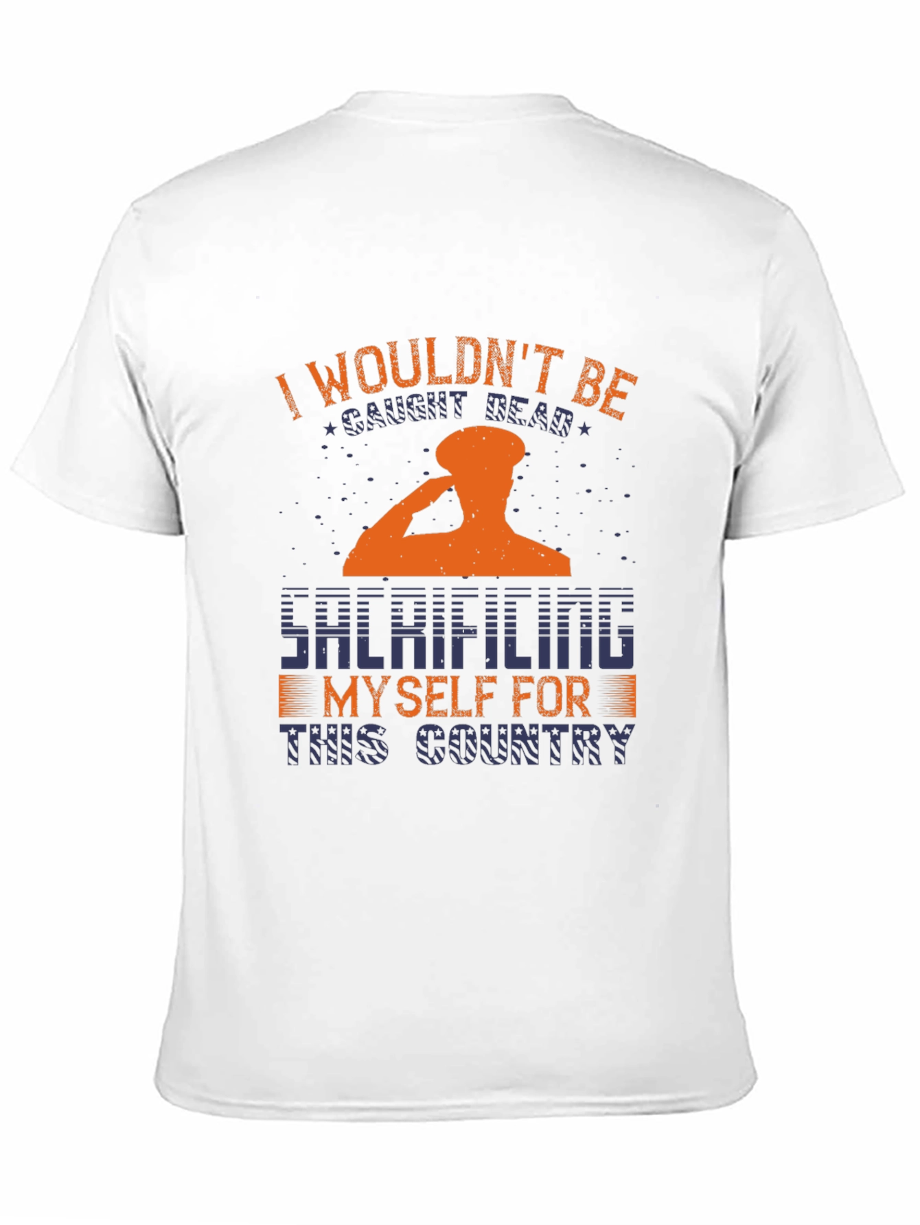 Patriotic T-Shirt Sacrifice for Country Graphic