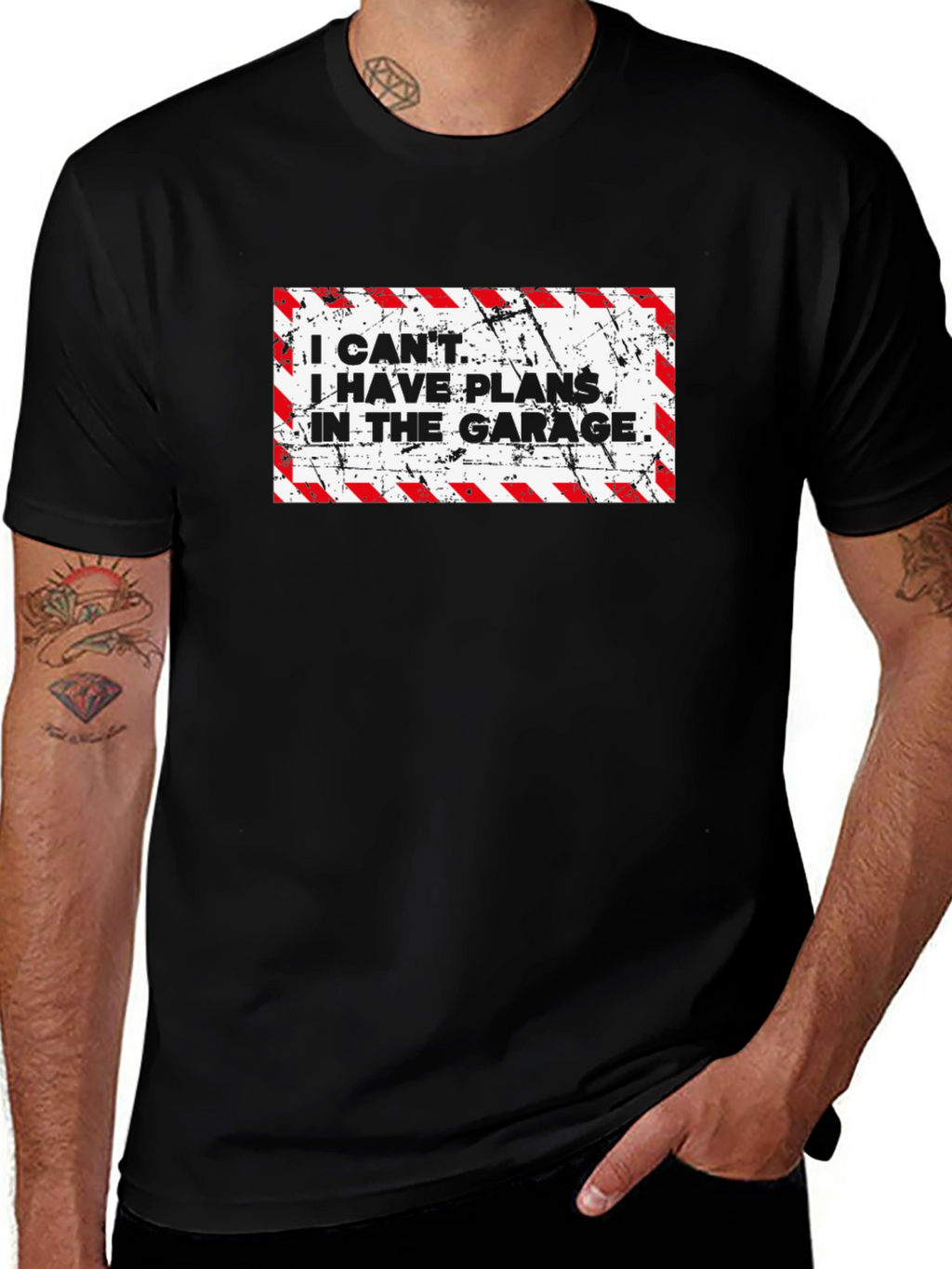 Garage Plans T-Shirt - Funny Mechanic Shirt