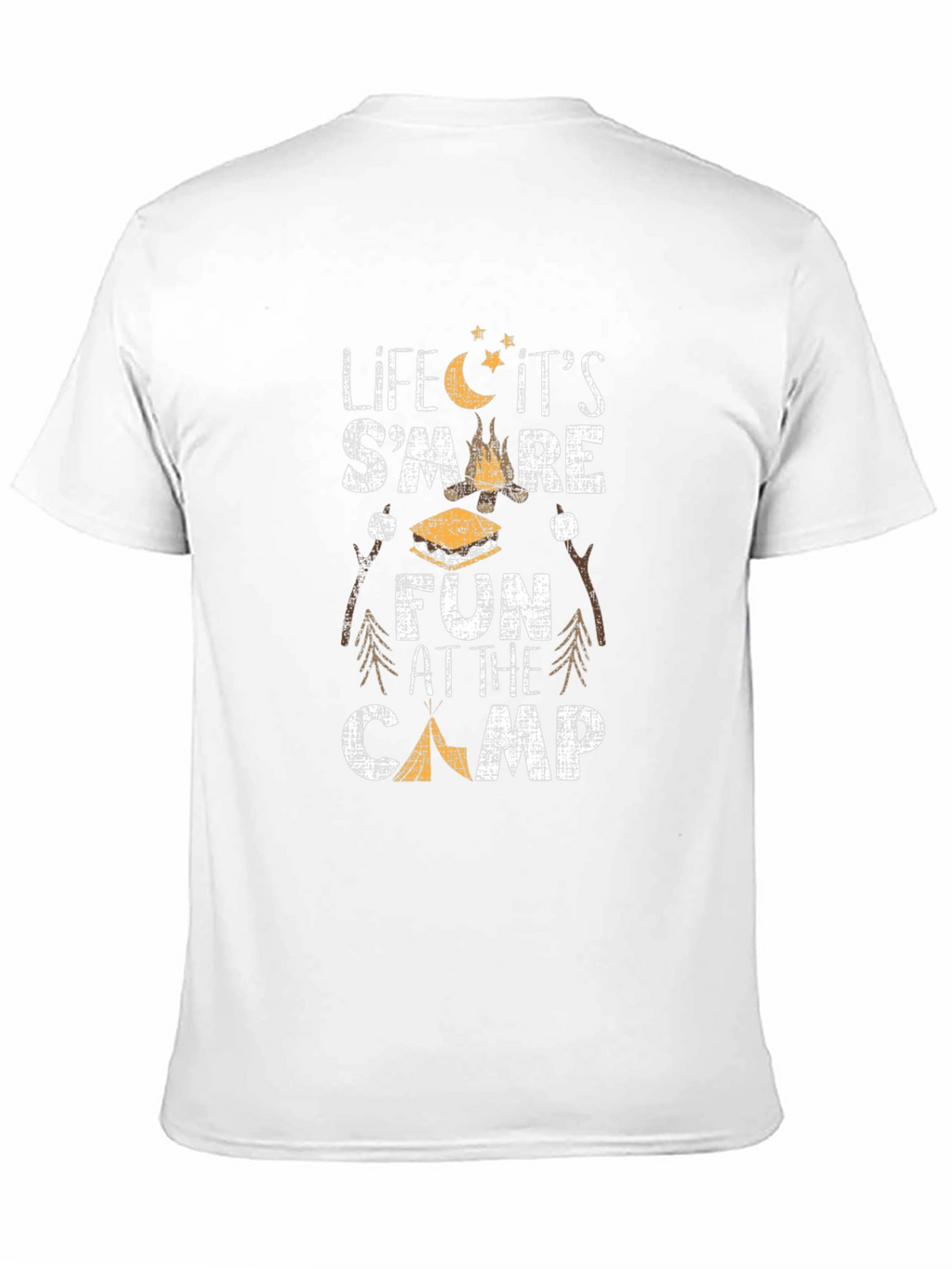 Camping Smore Fun Graphic T-Shirt