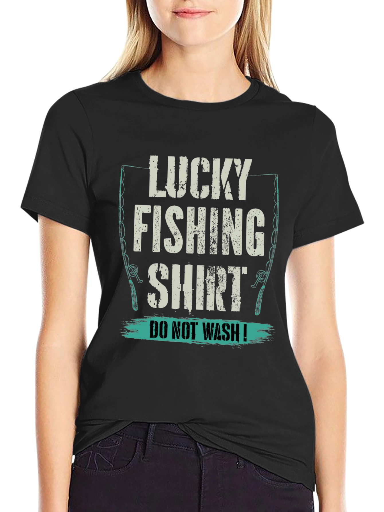 Lucky Fishing Shirt - Novelty Tee