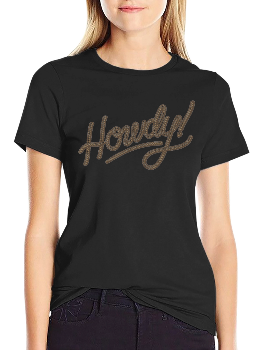 Howdy Graphic Tee - Western Style Soft Cotton T-Shirt