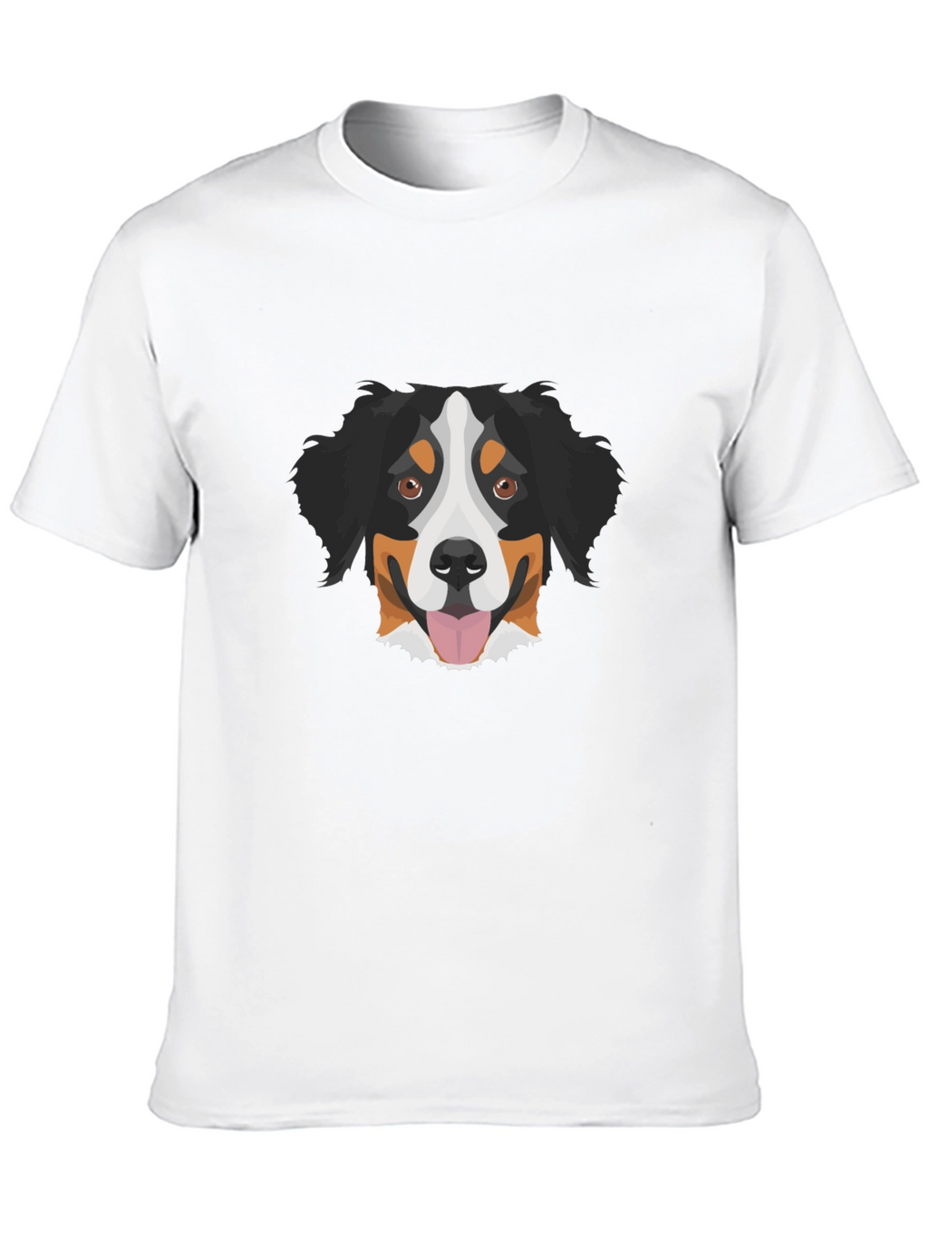 Bernese Mountain Dog Graphic Tee - Black