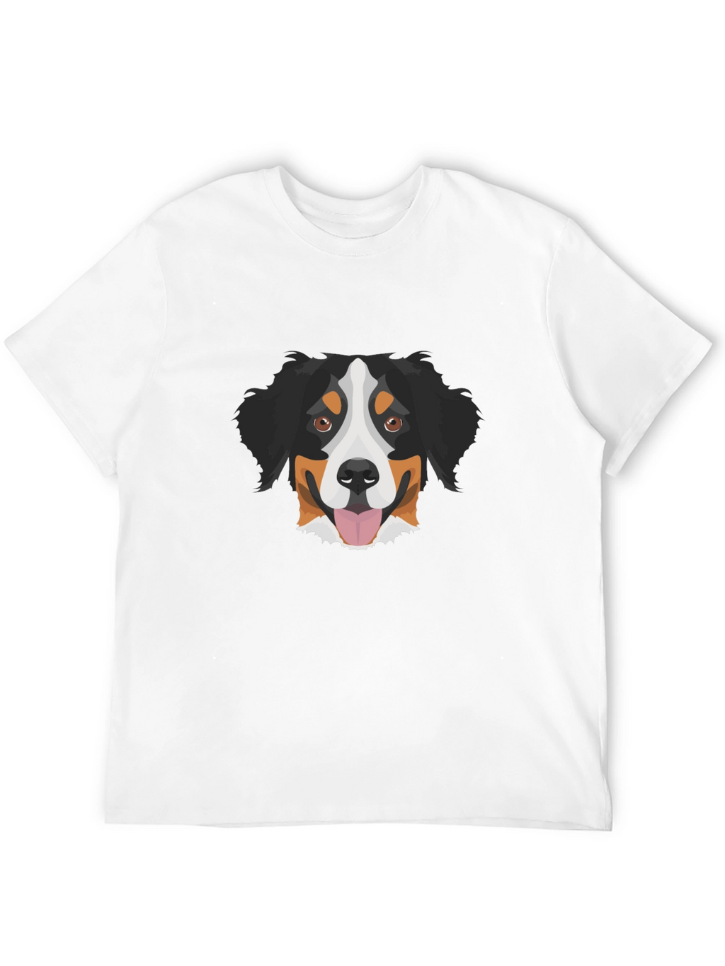 Bernese Mountain Dog Graphic Tee - Black
