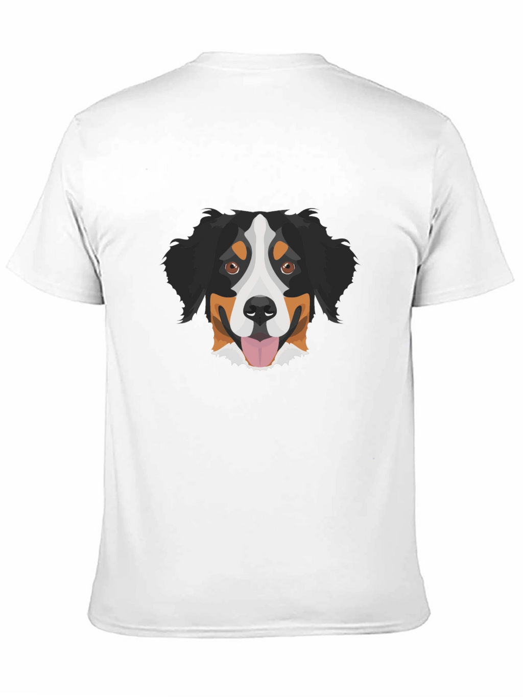 Bernese Mountain Dog Graphic Tee - Black