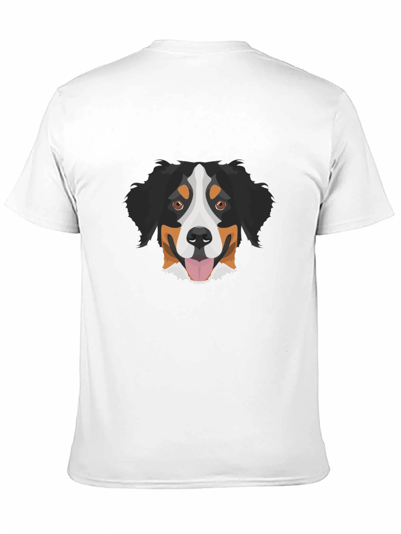 Bernese Mountain Dog Graphic Tee - Black