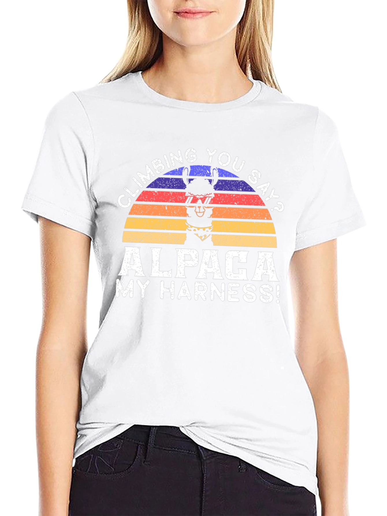 Alpaca My Harness Climbing T-Shirt