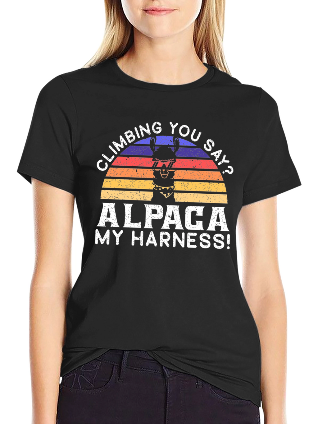 Alpaca My Harness Climbing T-Shirt