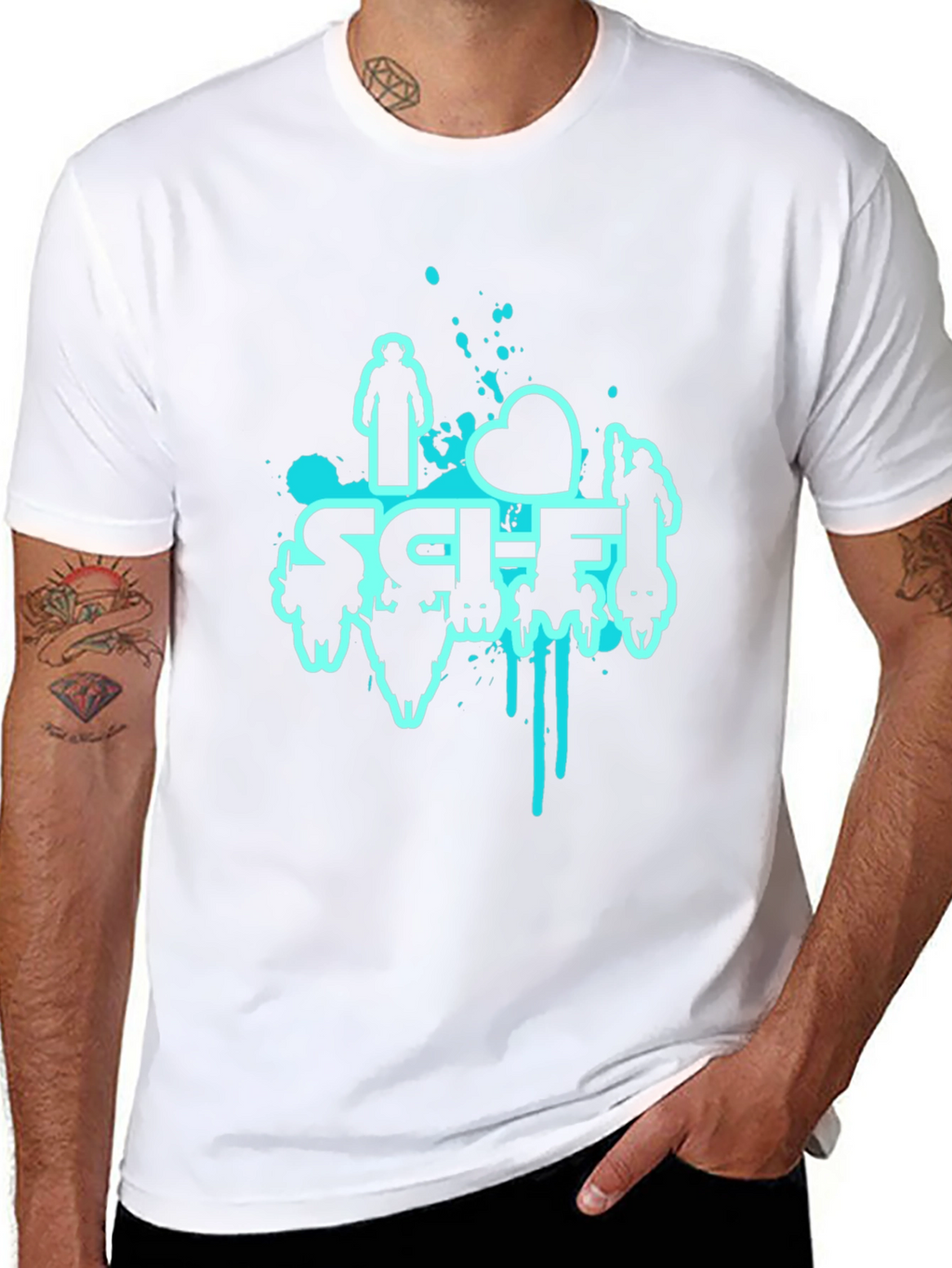 Sci-Fi Lovers T-Shirt:  Cool Design Comfortable Fit