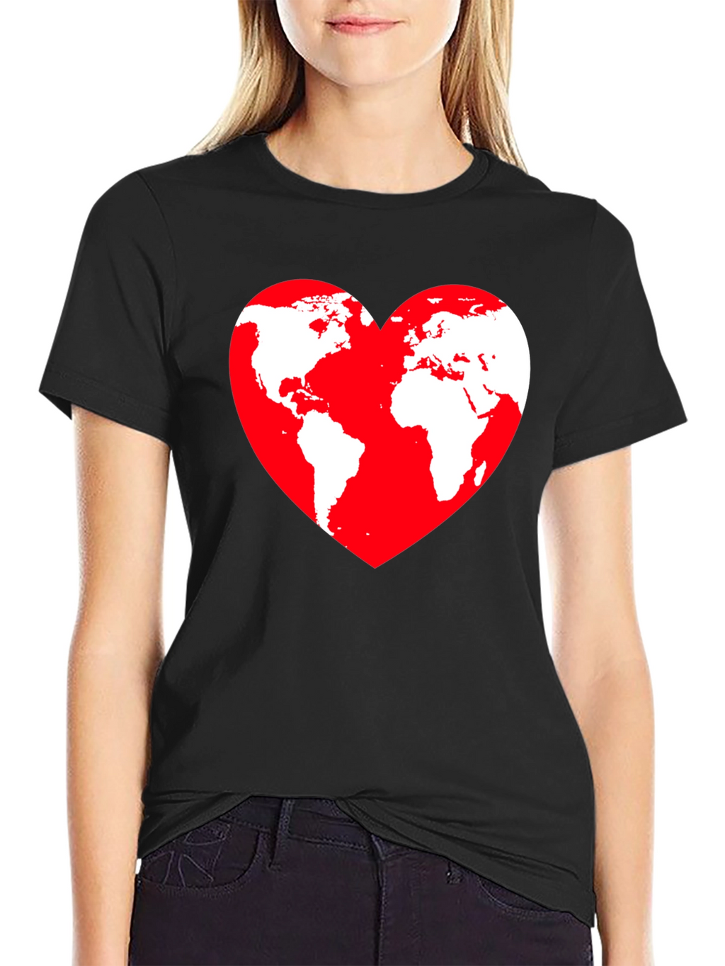 World Heart Graphic T-Shirt
