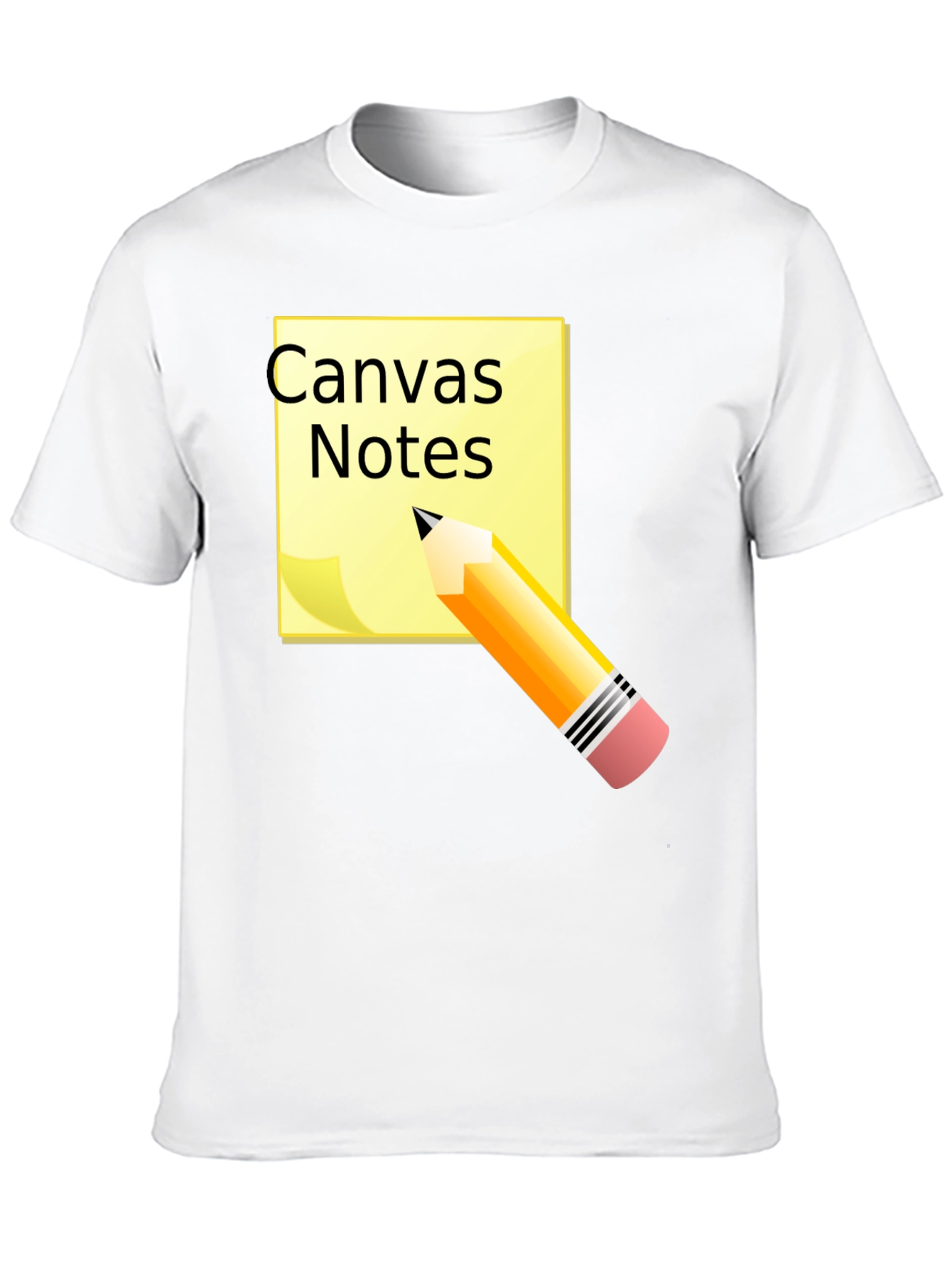 Canvas Notes Graphic Tee