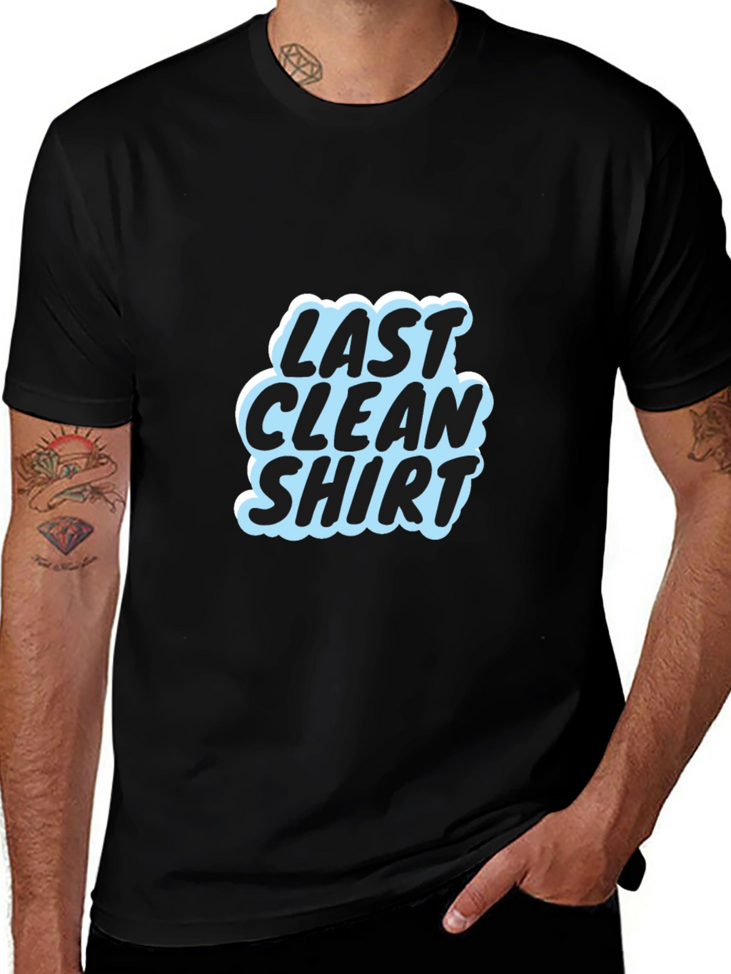 Last Clean Shirt Graphic Tee - Soft Cotton