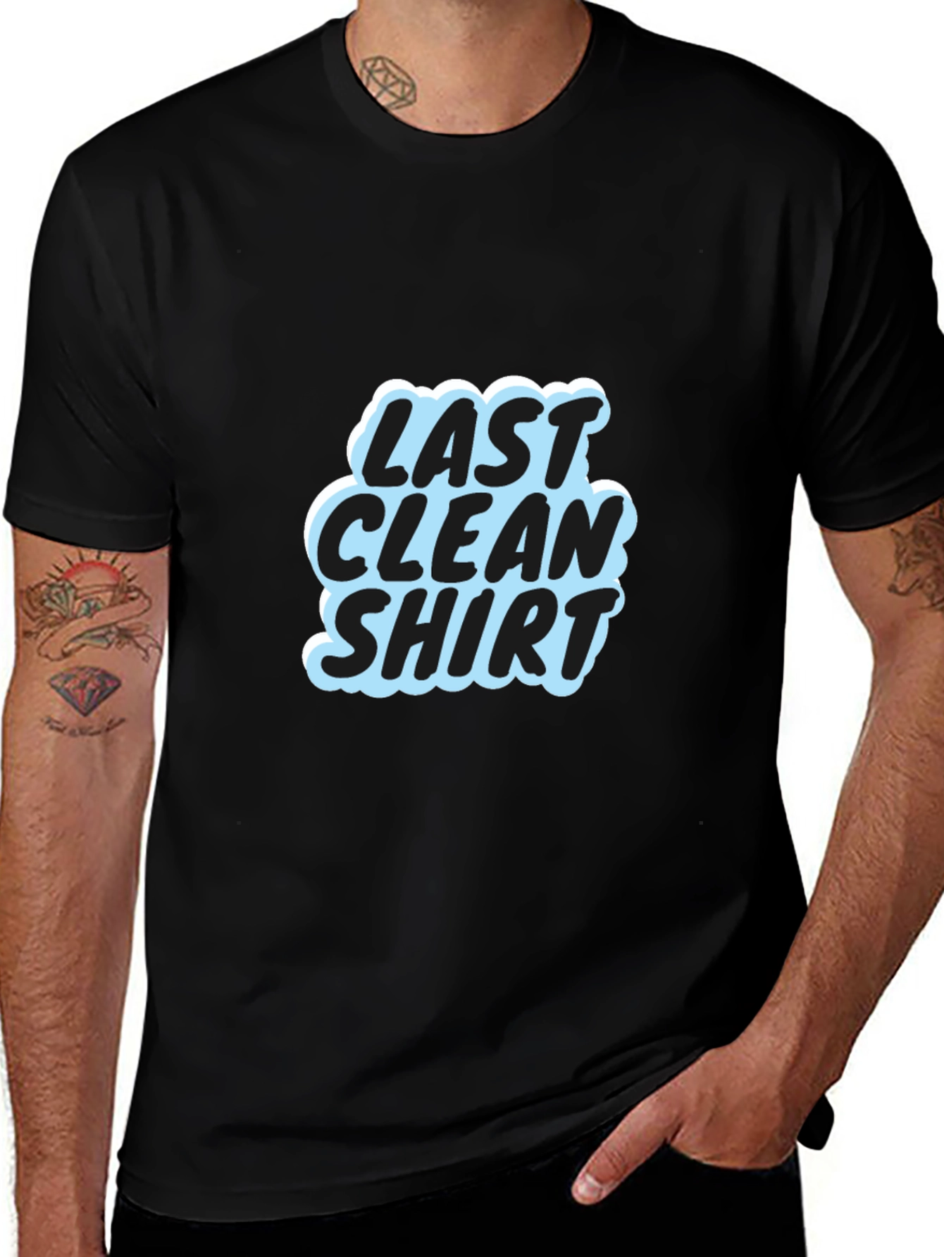 Last Clean Shirt Graphic Tee - Soft Cotton