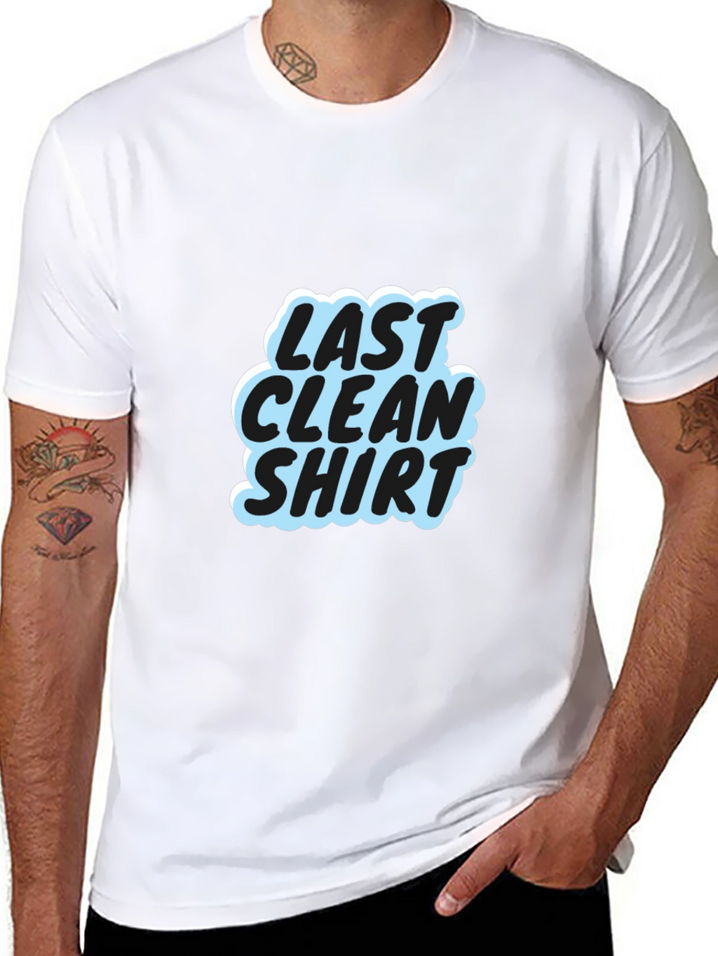 Last Clean Shirt Graphic Tee - Soft Cotton