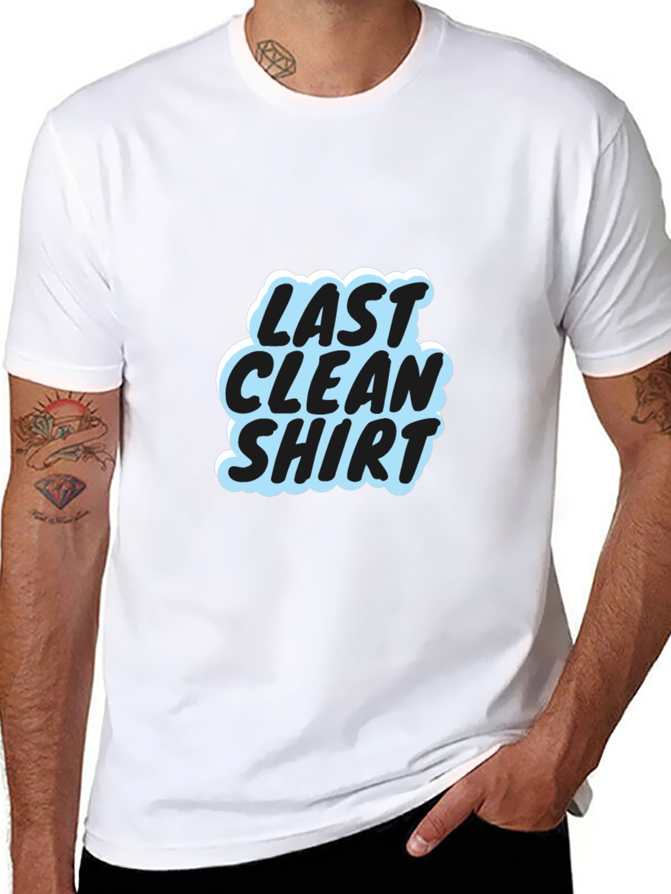 Last Clean Shirt Graphic Tee - Soft Cotton