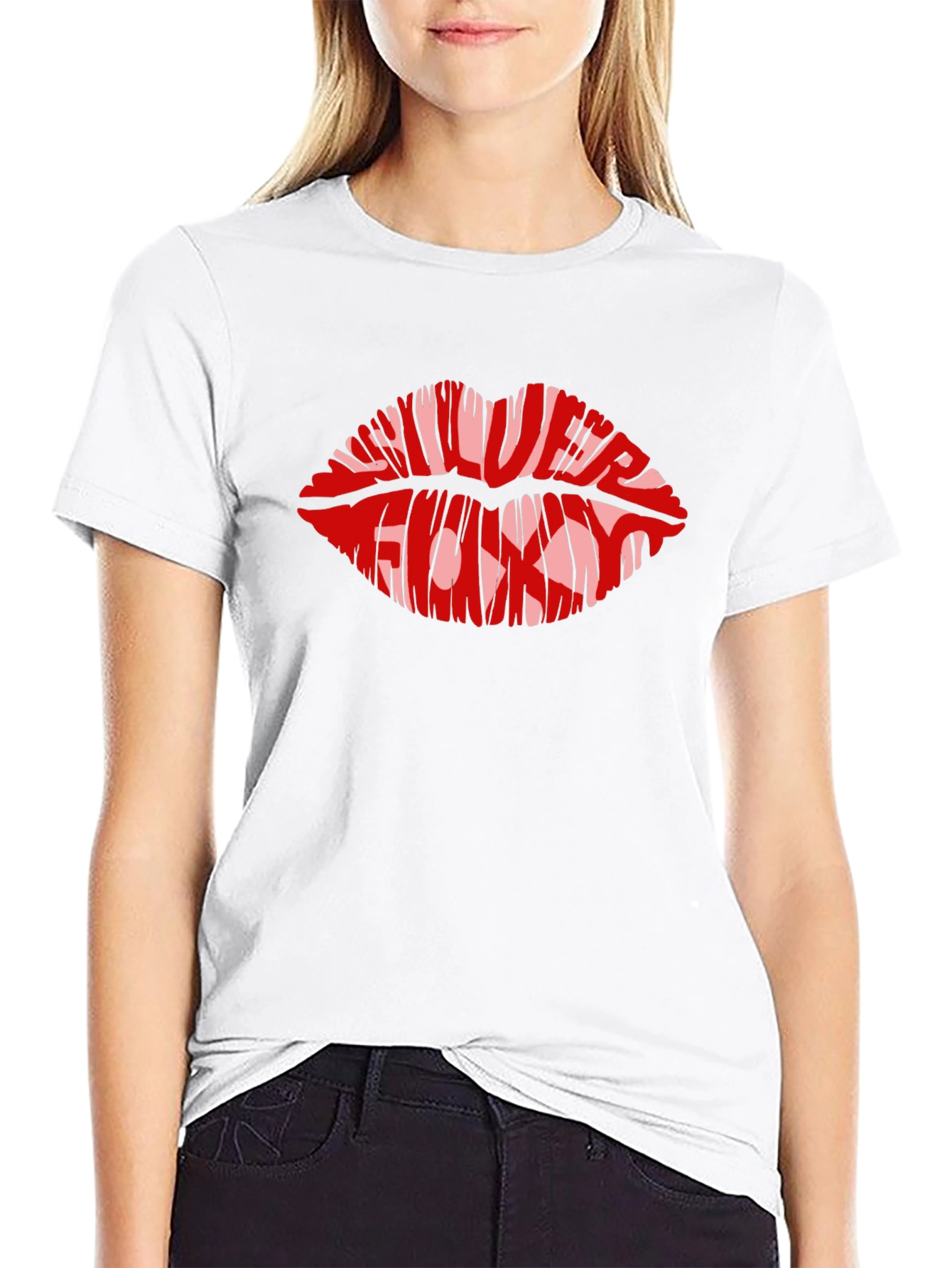 Foxy Lips Graphic T-Shirt
