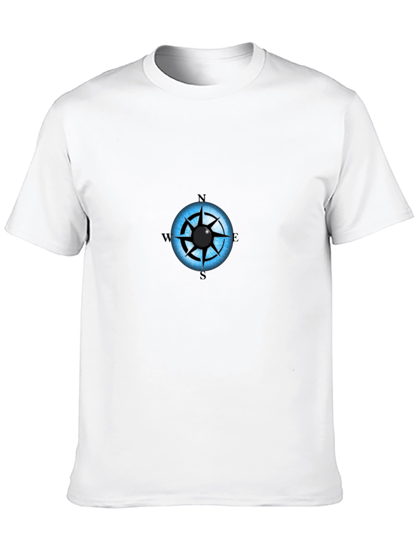 Eye Compass Graphic Black T-Shirt