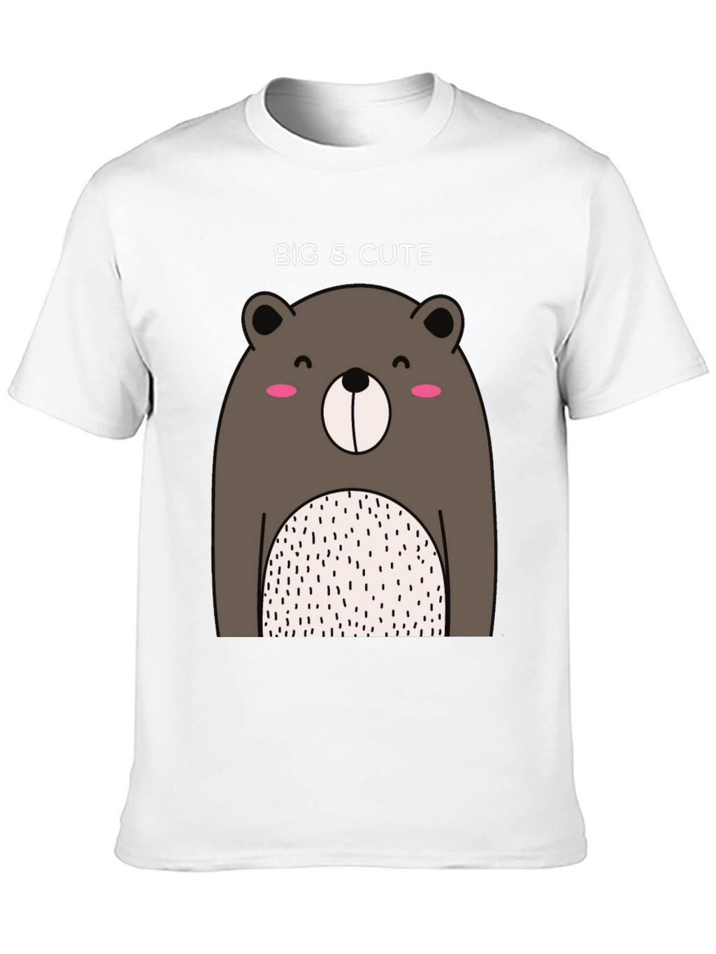 Big & Cute Bear Graphic T-Shirt