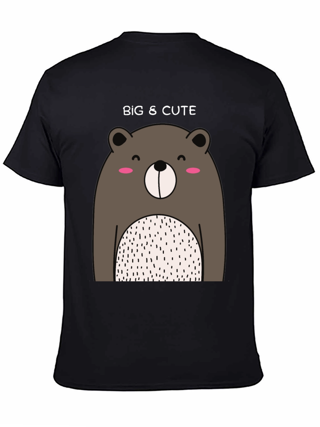 Big & Cute Bear Graphic T-Shirt