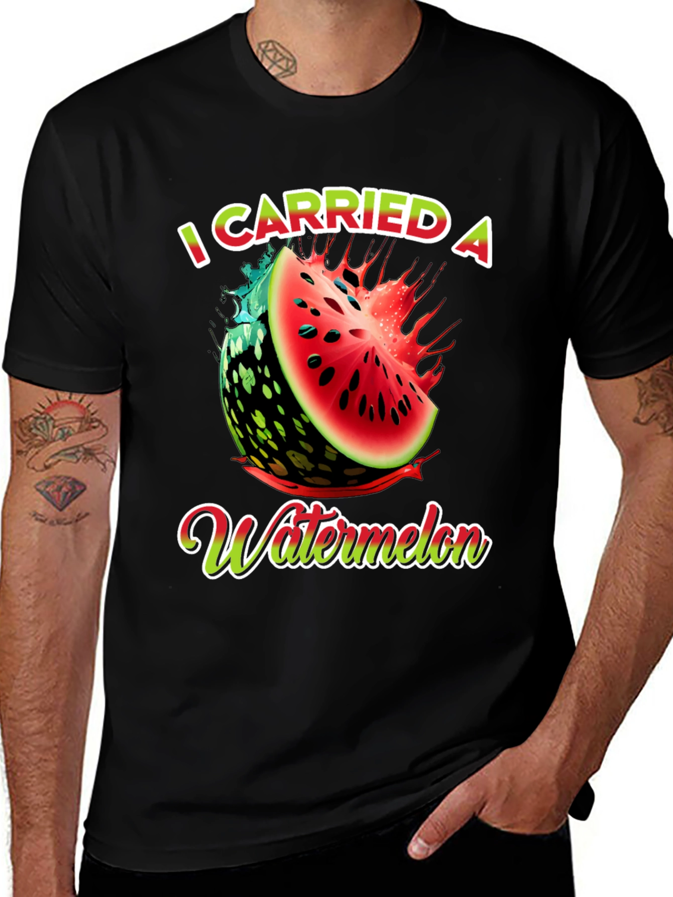 I Carried a Watermelon Graphic T-Shirt