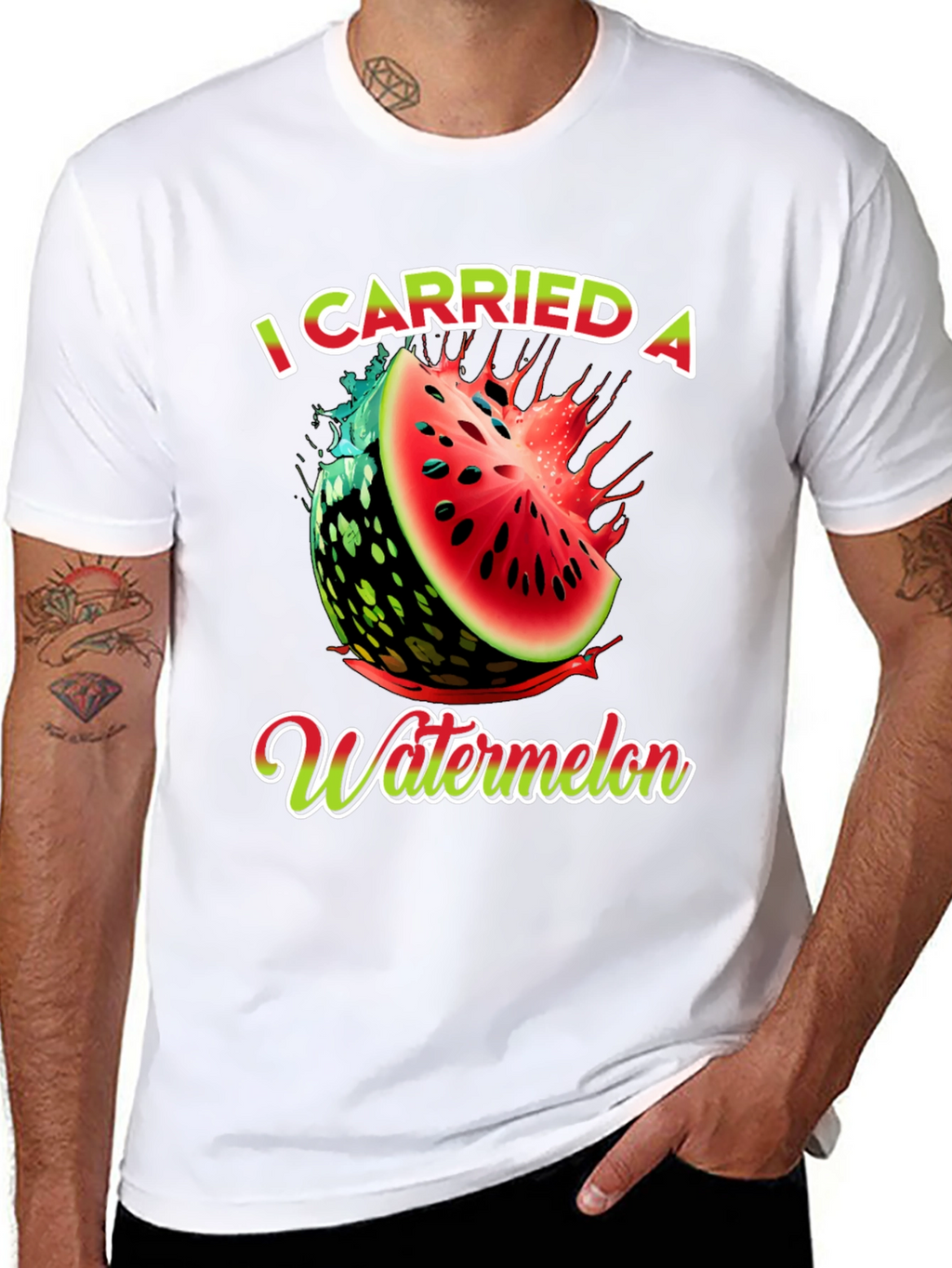 I Carried a Watermelon Graphic T-Shirt