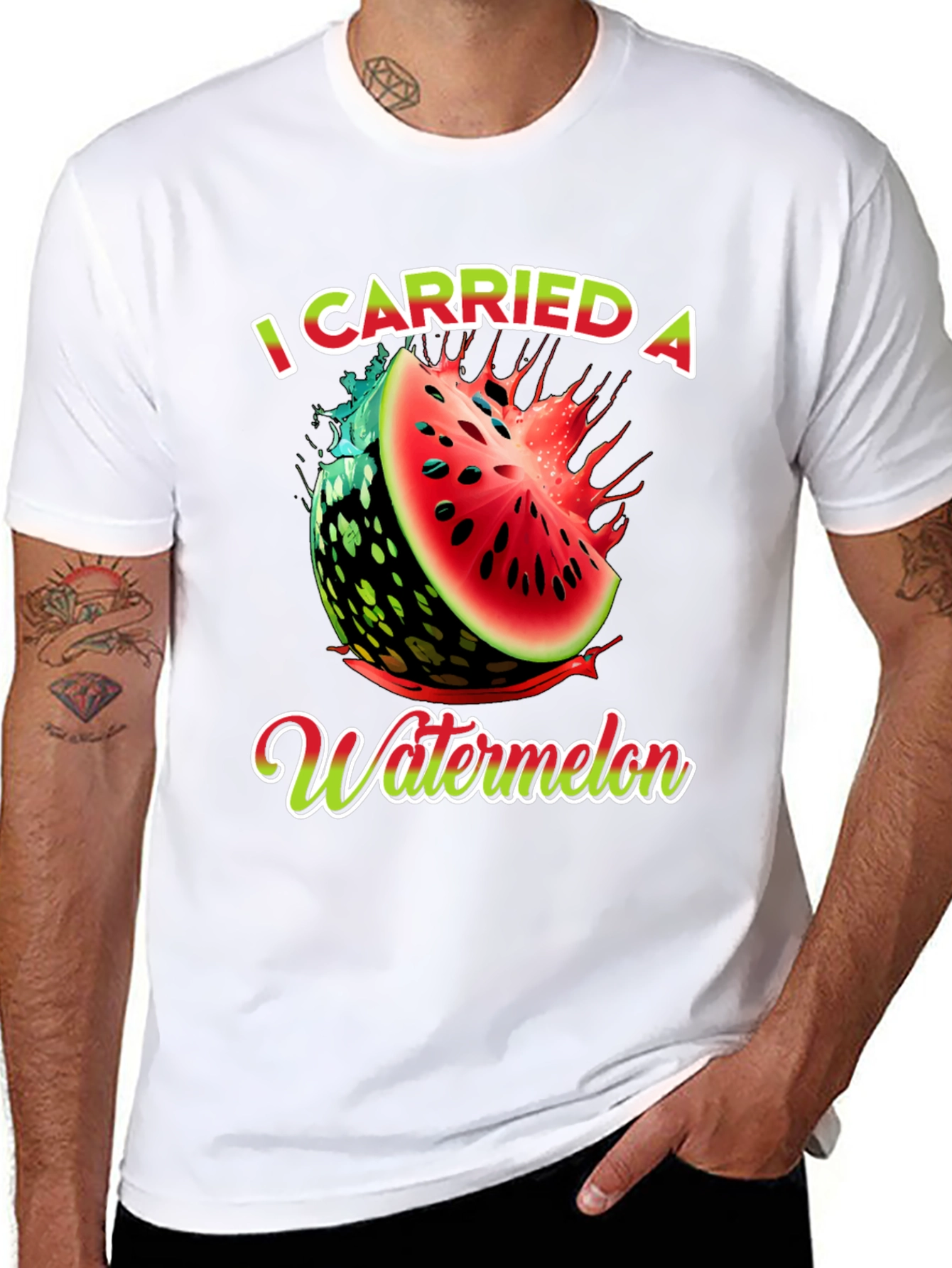 I Carried a Watermelon Graphic T-Shirt