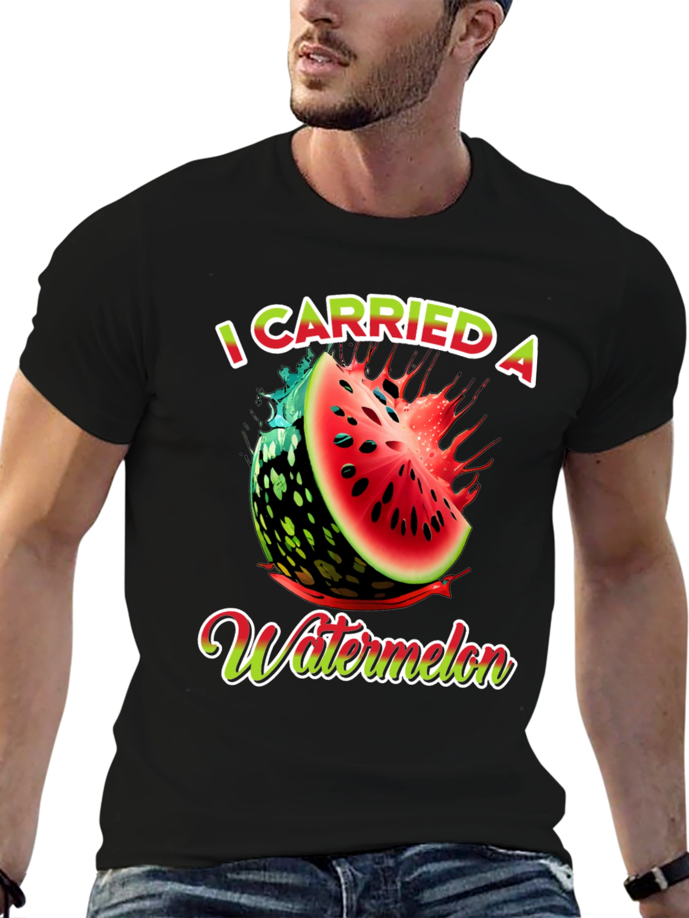 I Carried a Watermelon Graphic T-Shirt
