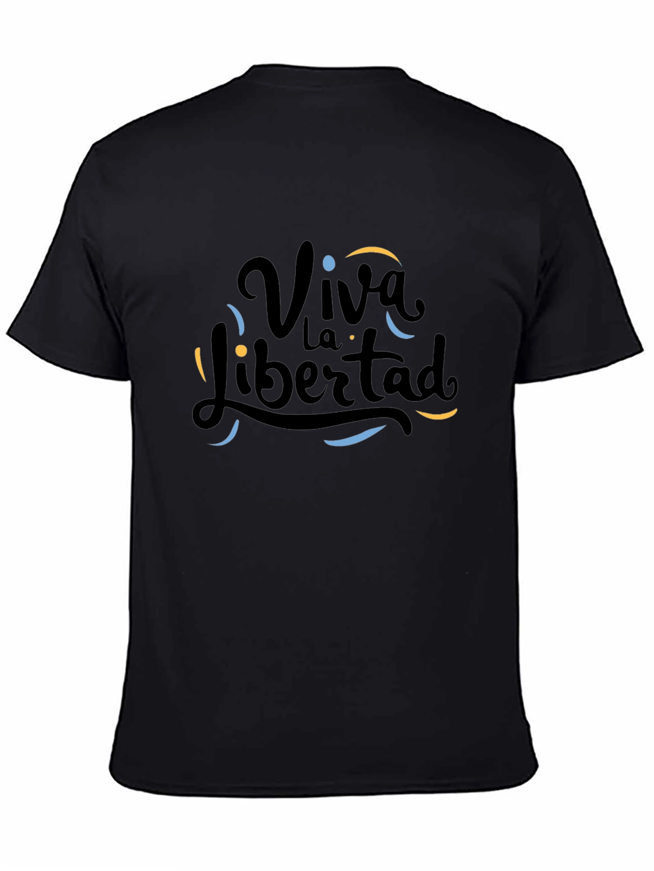Viva La Libertad Graphic T-Shirt - Black