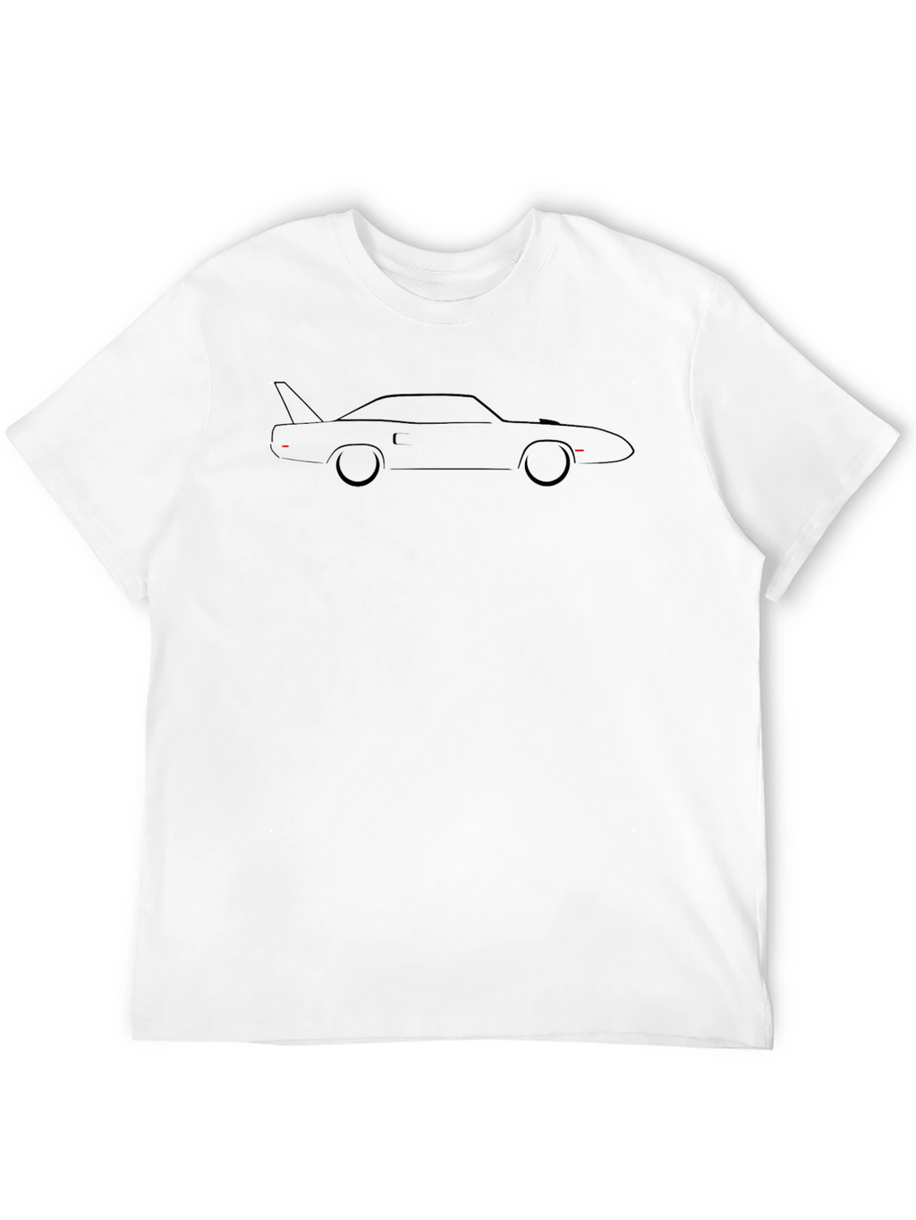 Car Silhouette Black T-Shirt