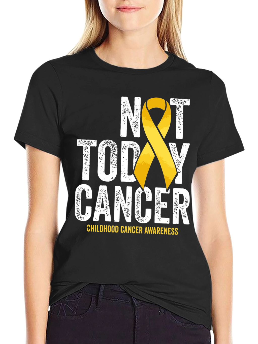 Not Today Cancer Childhood Awareness T-Shirt
