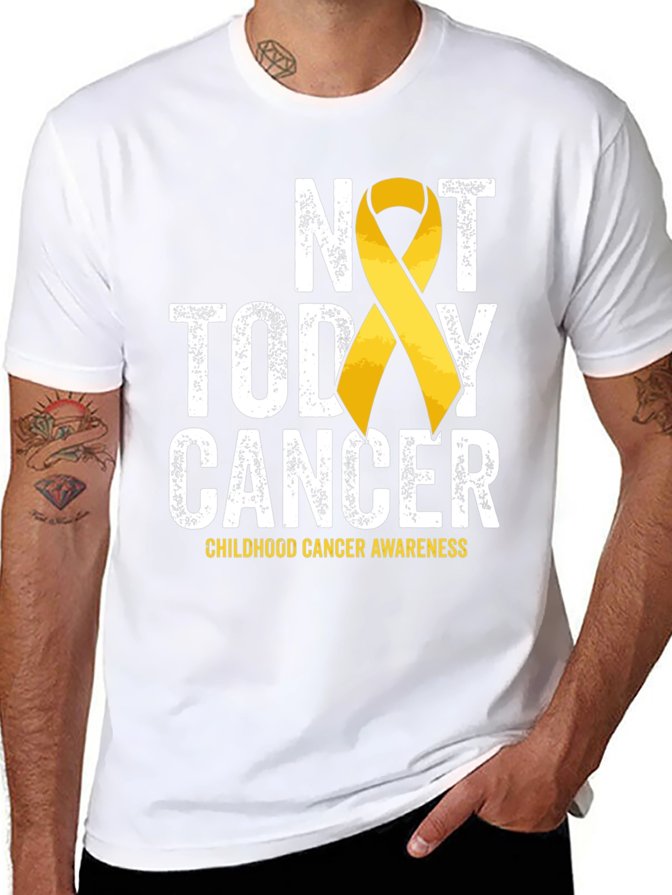Not Today Cancer Childhood Awareness T-Shirt